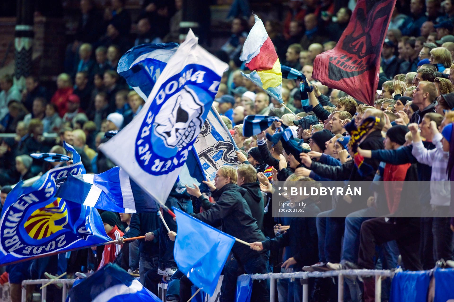 Djurgårdsklacken, fans, supporter, tifo