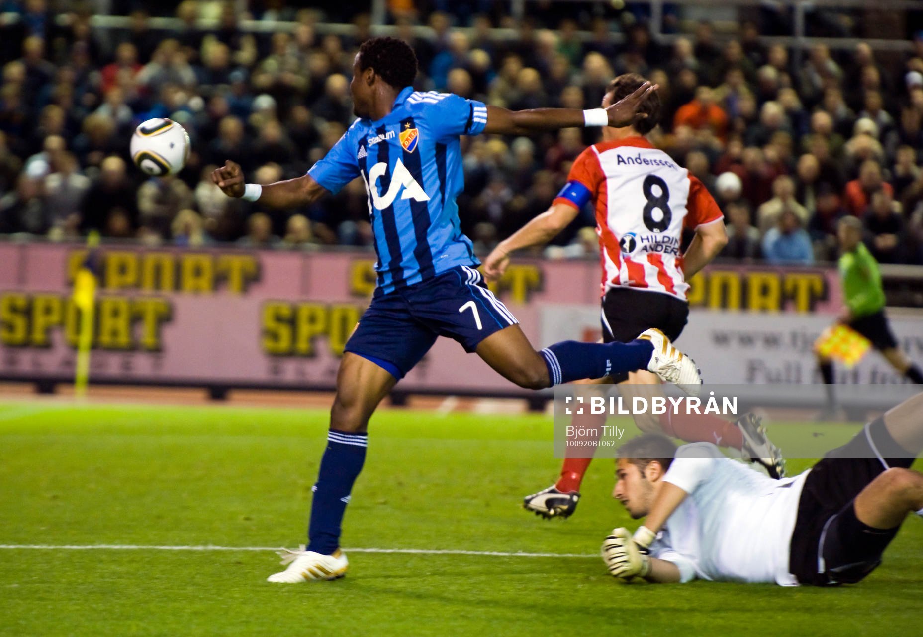 Kennedy Igboananike, Djurgården gör 1-0 utan chans för