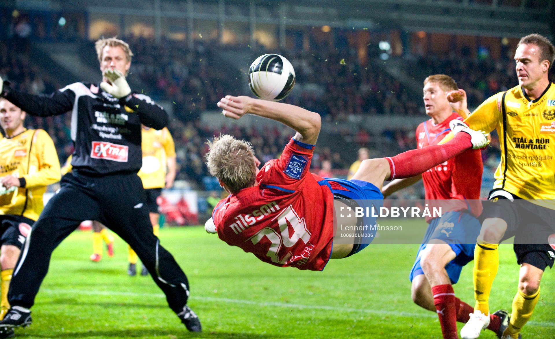 Brassespark, Marcus Nilsson, Helsingborg mot Mattias Asper,
