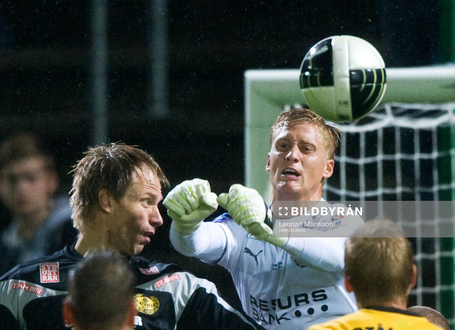 Hörna i slutminuten, Pär Hansson, målvakt, Helsingborg