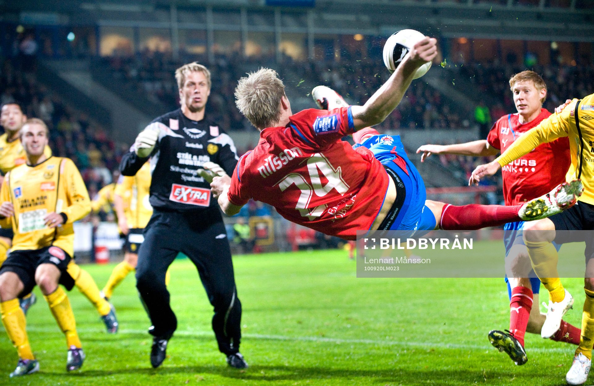 Brassespark, Marcus Nilsson, Helsingborg mot Mattias Asper,