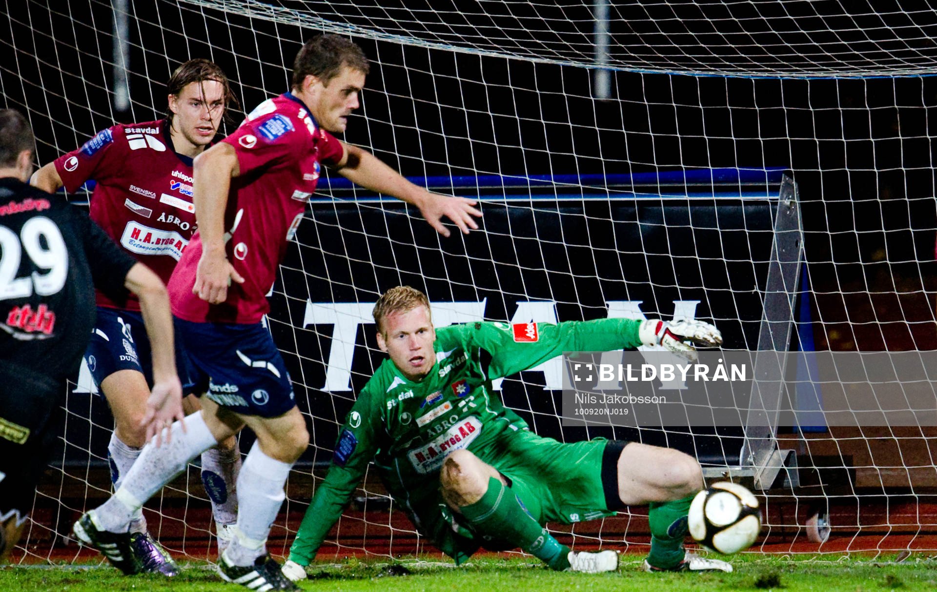Peter Abrahamsson, målvakt, Örgryte
