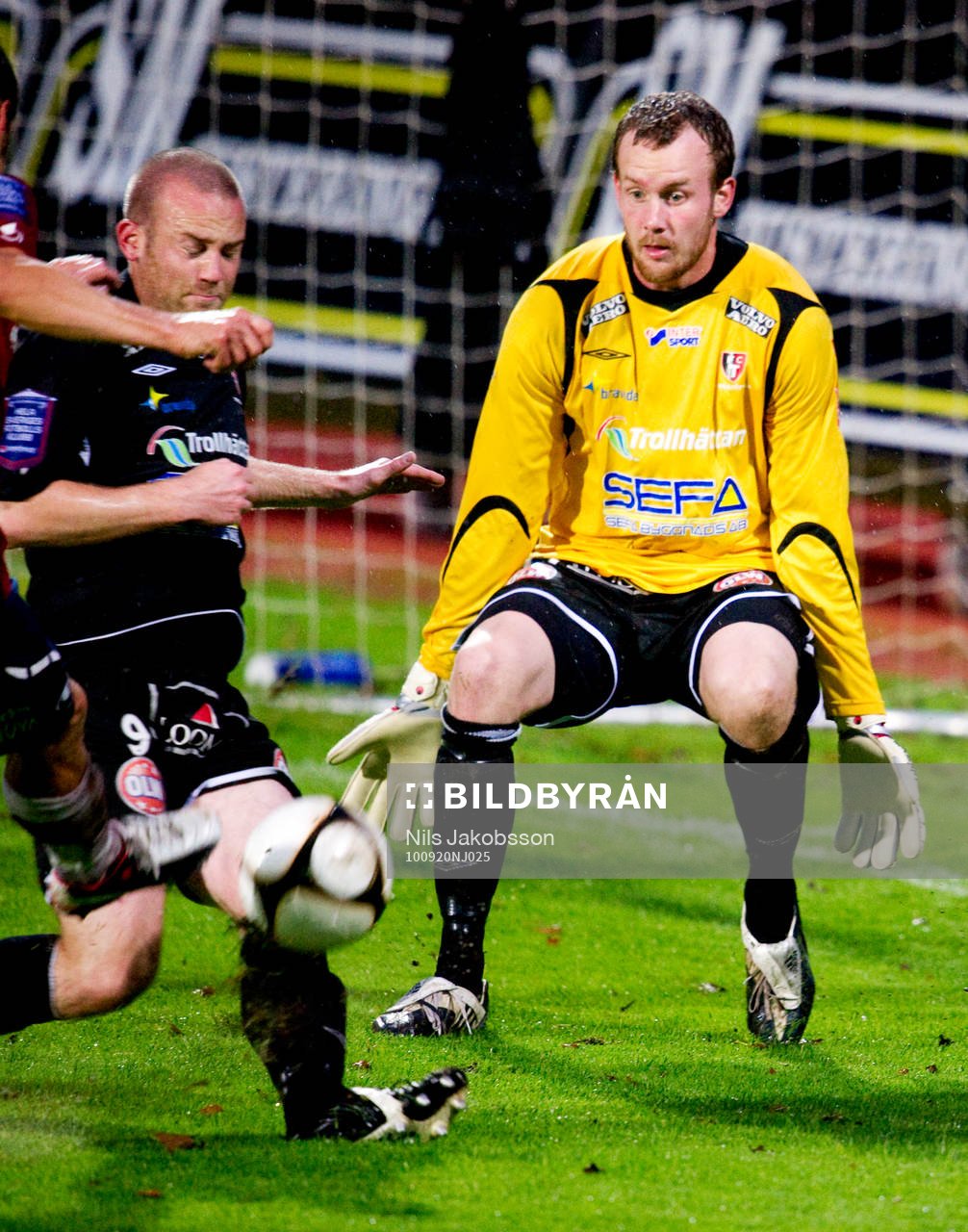Rickard Johansson, målvakt, Trollhättan