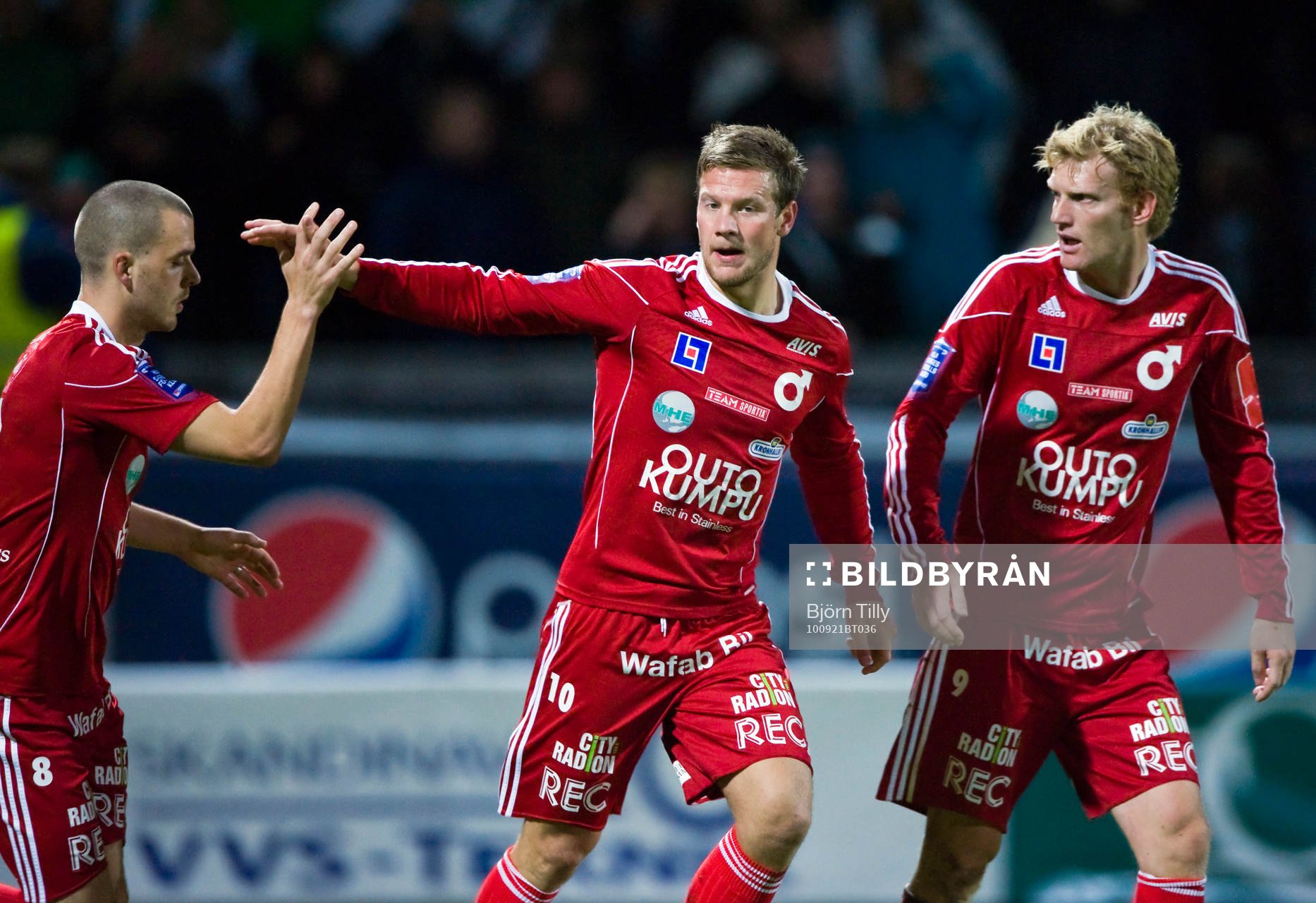 Andreas Holmberg, Peter Samuelsson och Sebastian