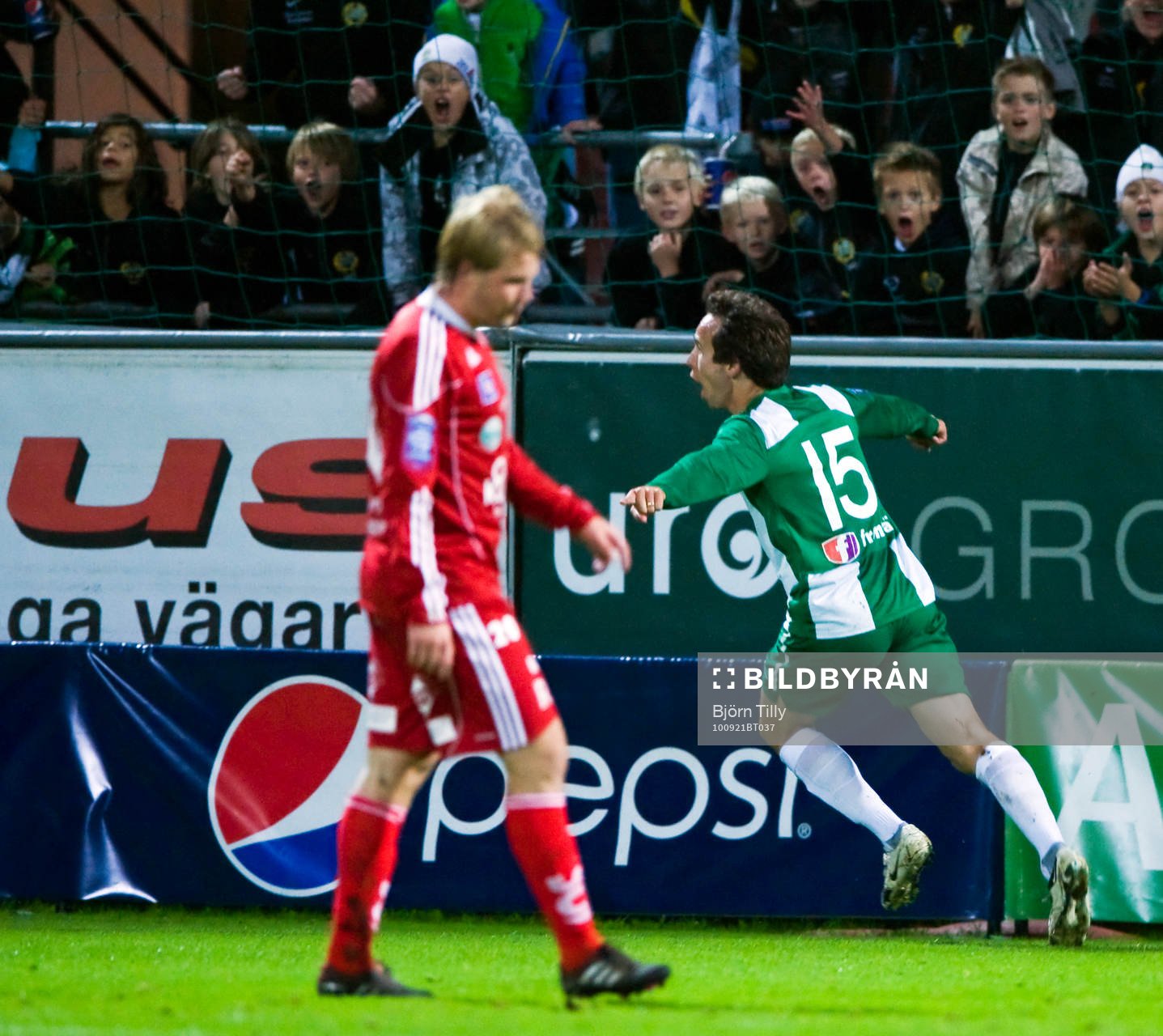 Petter Furuseth, Hammarby, jubel