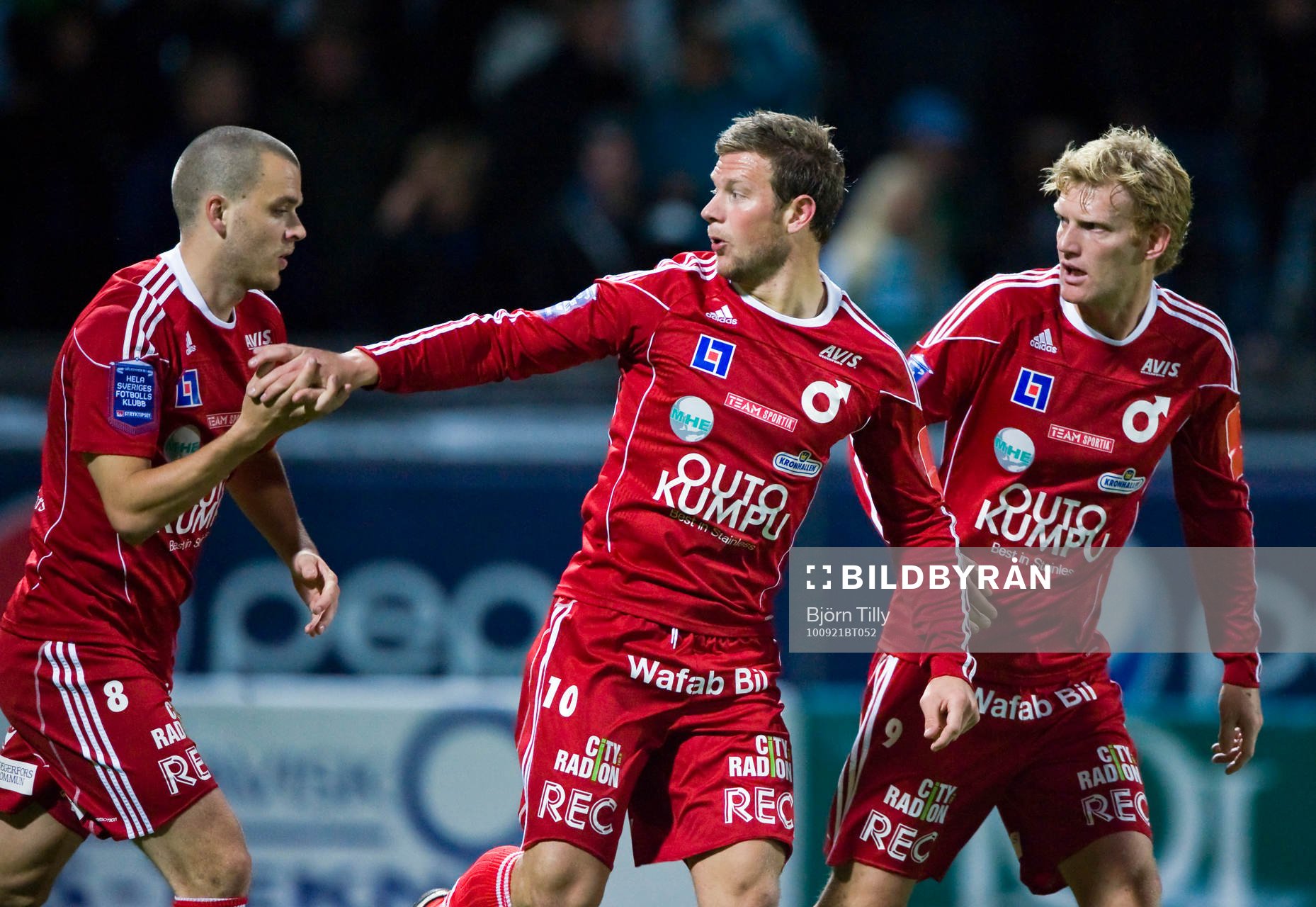 Andreas Holmberg, Peter Samuelsson och Sebastian