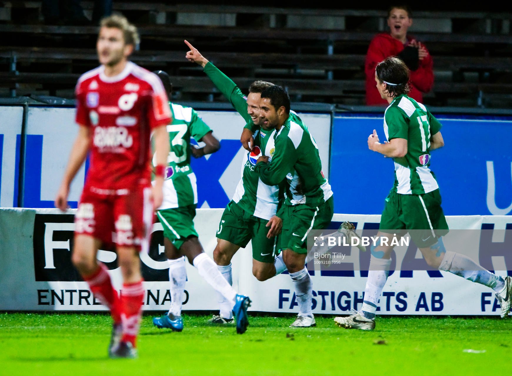 Petter Furuseth, Hammarby, jubel