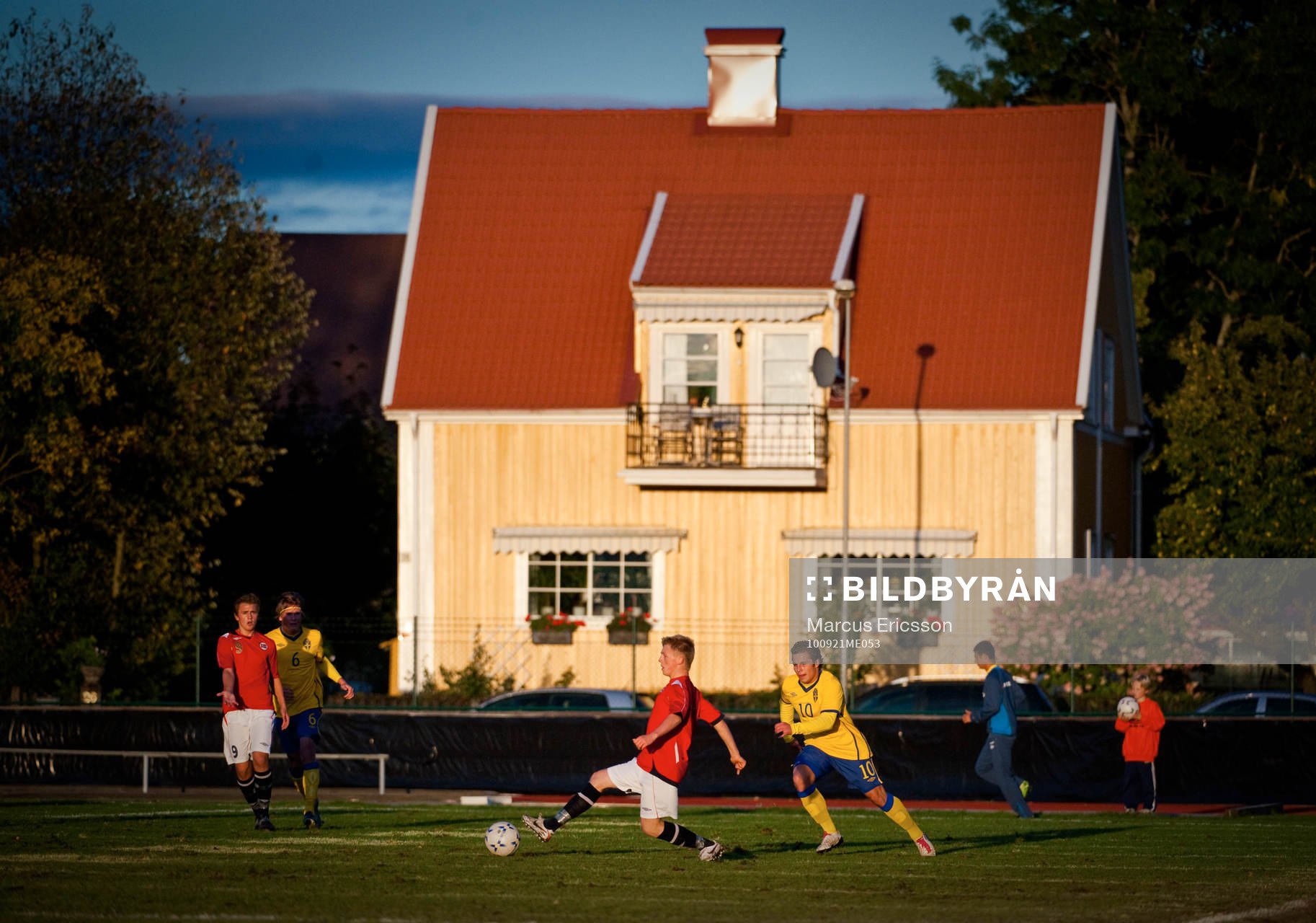 Fotboll, P15, Sverige - Norge