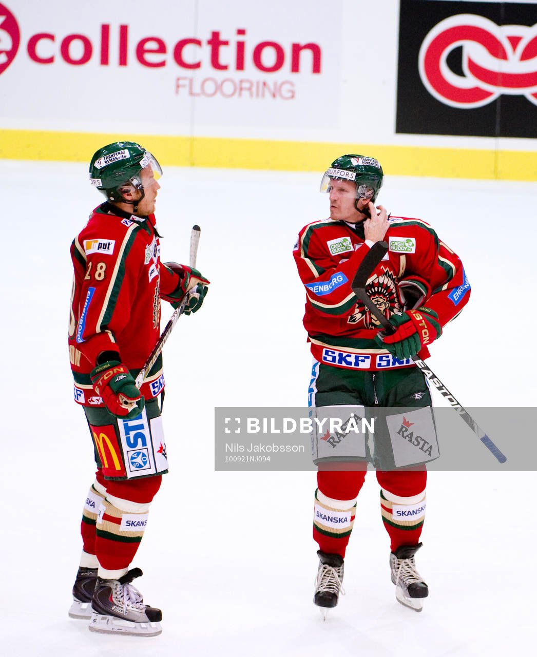 Andreas Karlsson, Per-Johan Axelsson, Frölunda, depp