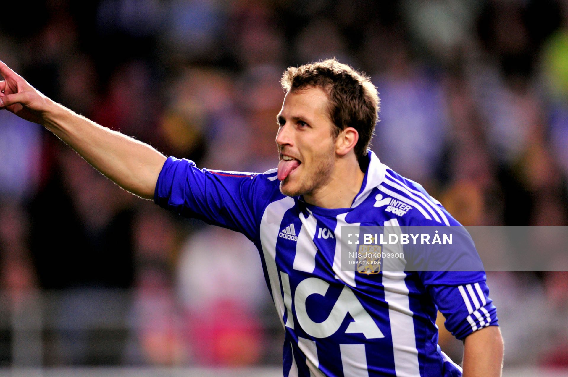 Tobias Hysén, jubel