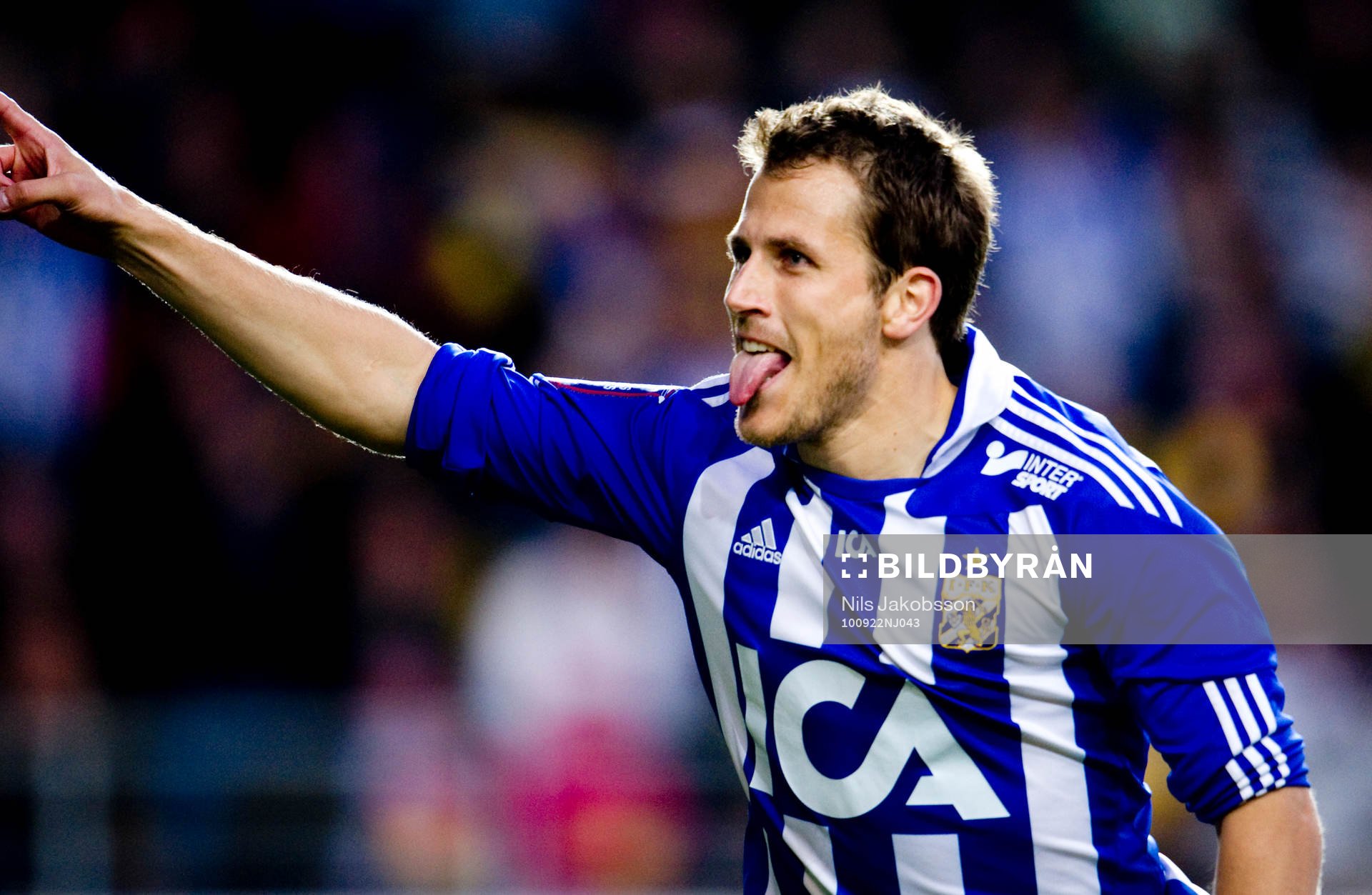 Tobias Hysén, jubel