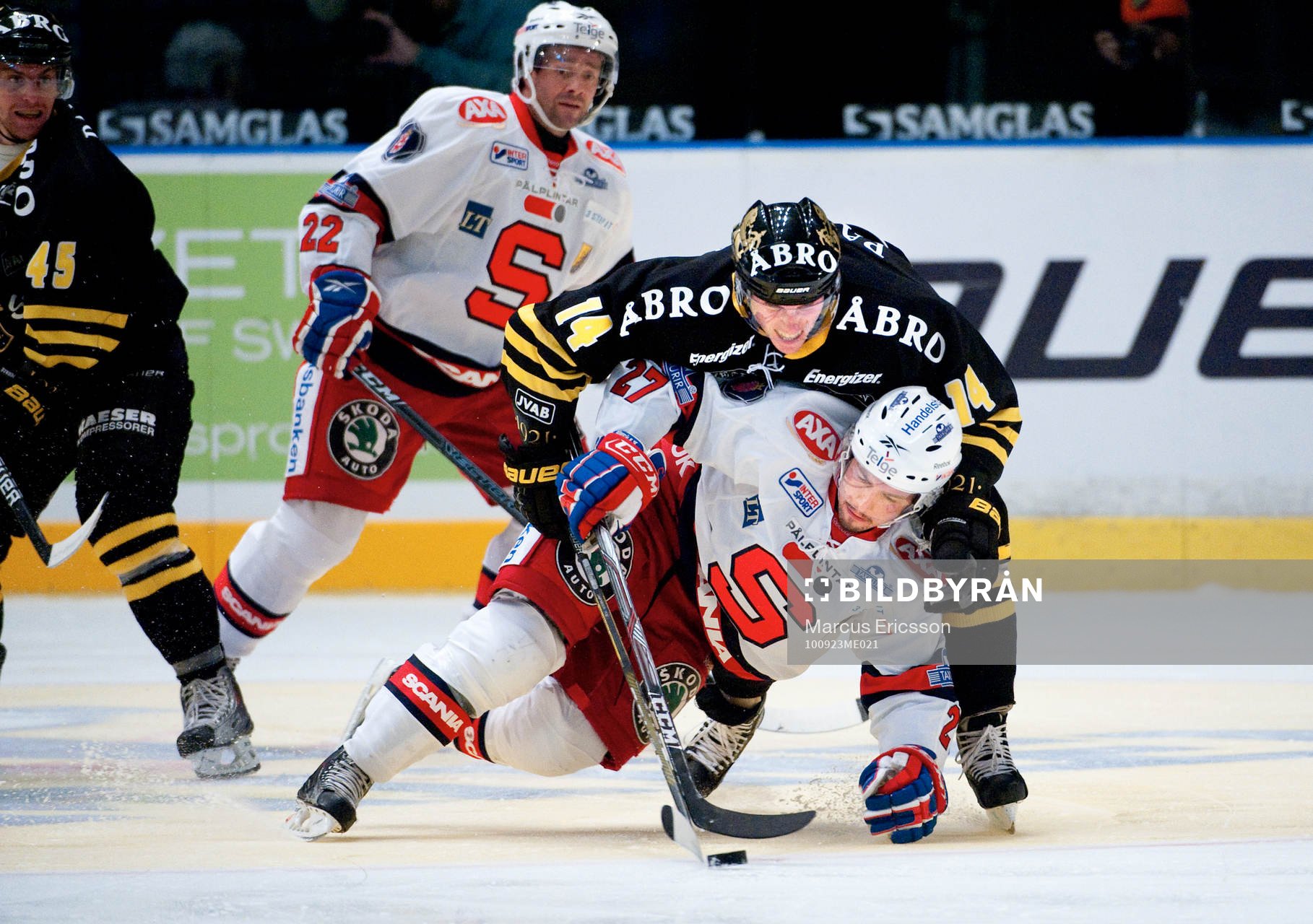 Patrik Carlsson, Södertälje och Daniel Rudslätt, AIK