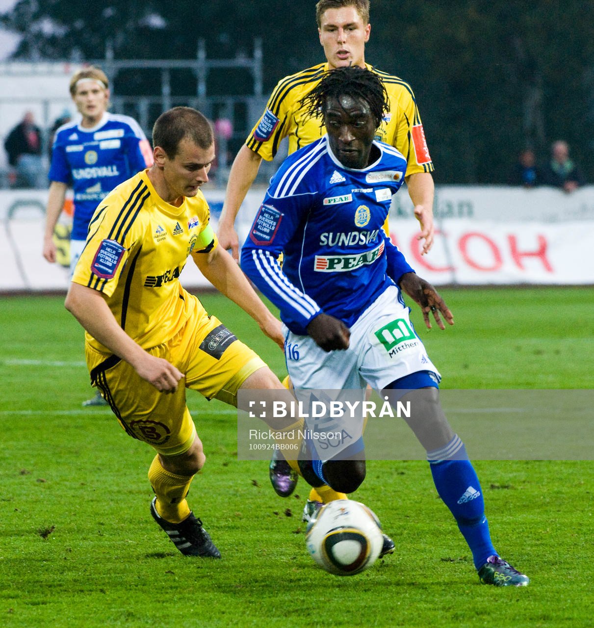 Jacob Augustsson, Ängelholm och Alieu Jagne, Sundsvall
