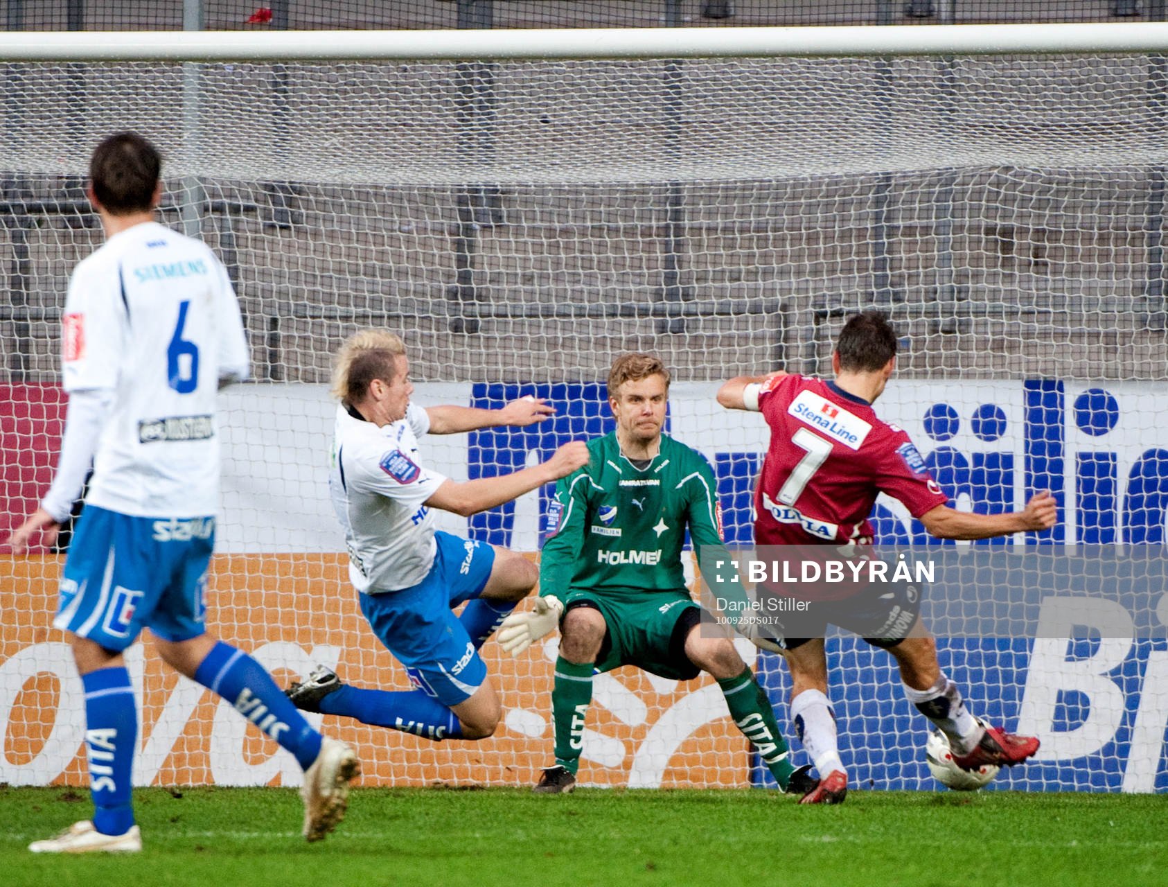 Petru Racu Niklas Westberg, målvakt Norrköping, Björn