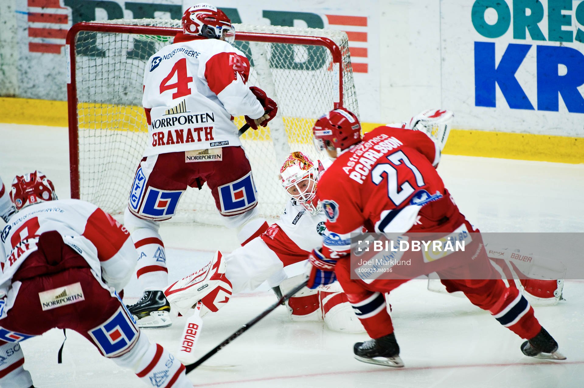 Patrik Carlsson, Södertälje, lurar Juha Pitkämäki,