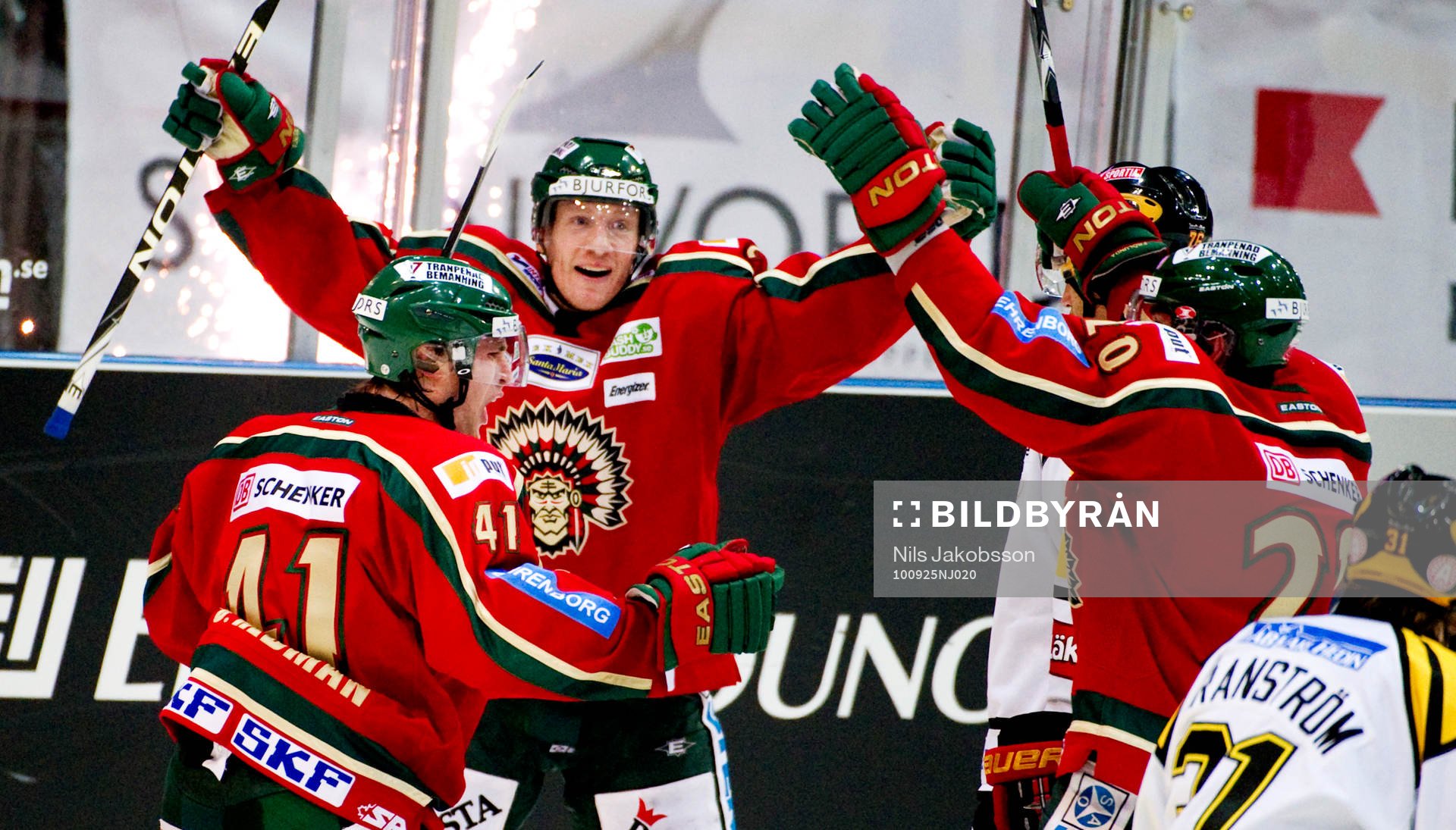 Oscar Hedman, Niklas Andersson, Joel Lundqvist, Frölunda