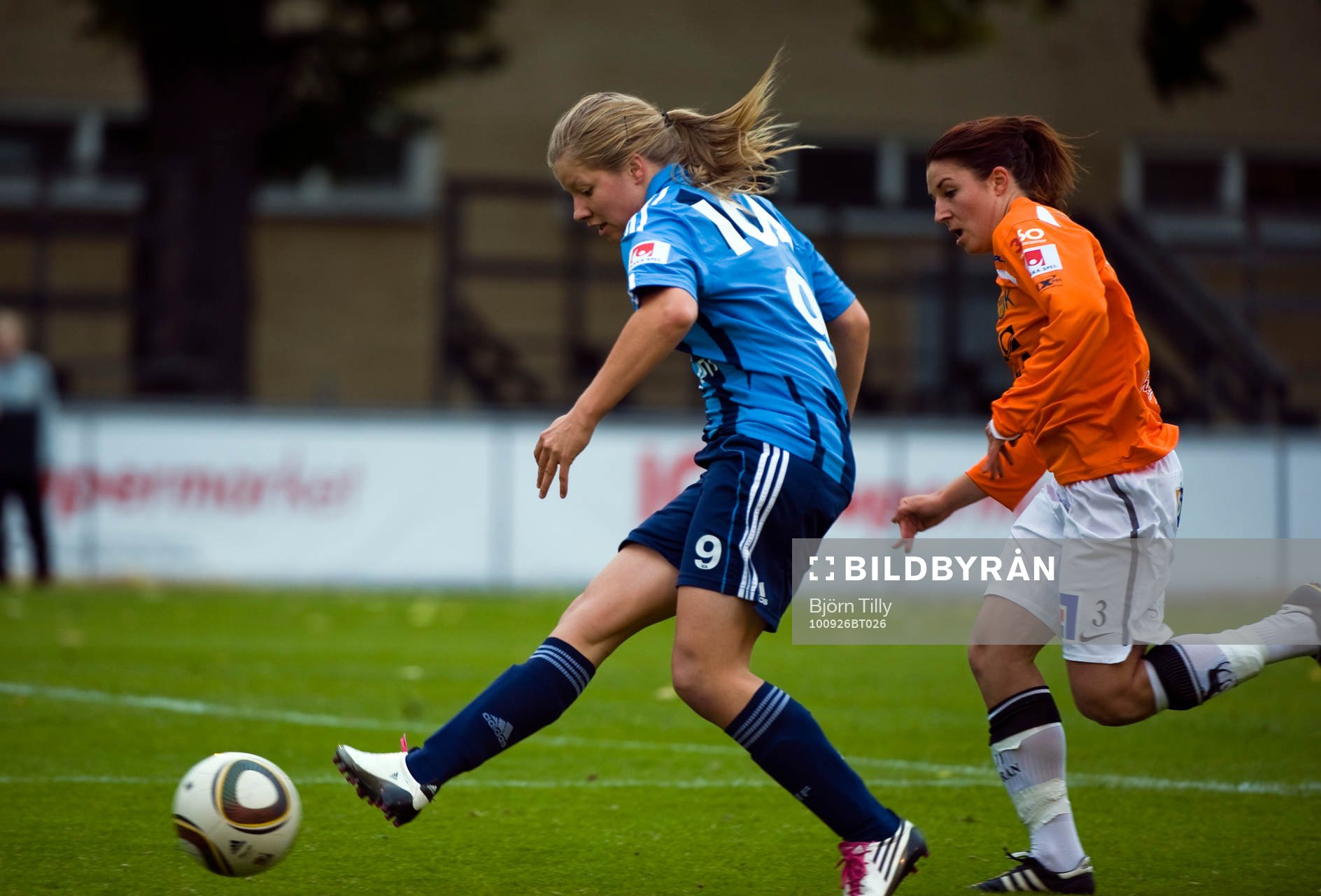 Klara Lindberg, Djurgården och Josefin Johansson, Sunnanå.