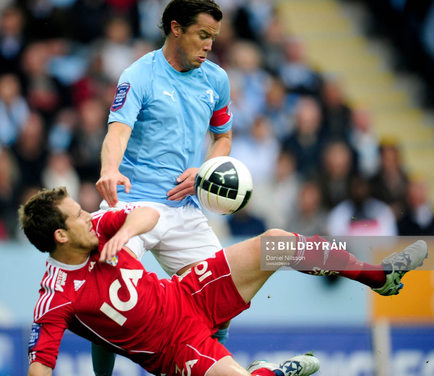 Daniel Andersson, Malmö och Tobias Hysén, Göteborg