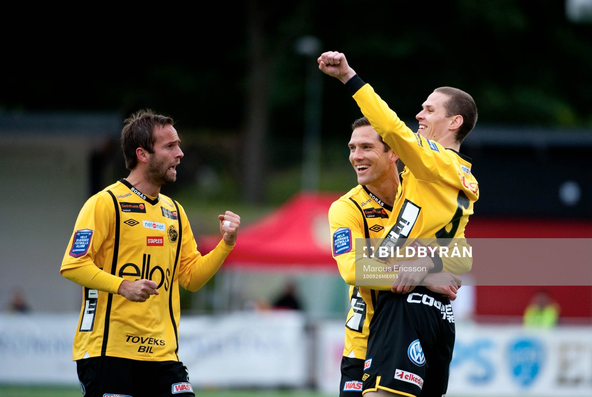 Mathias Florén, Jon Jönsson, Martin Ericsson, Elfsborg
