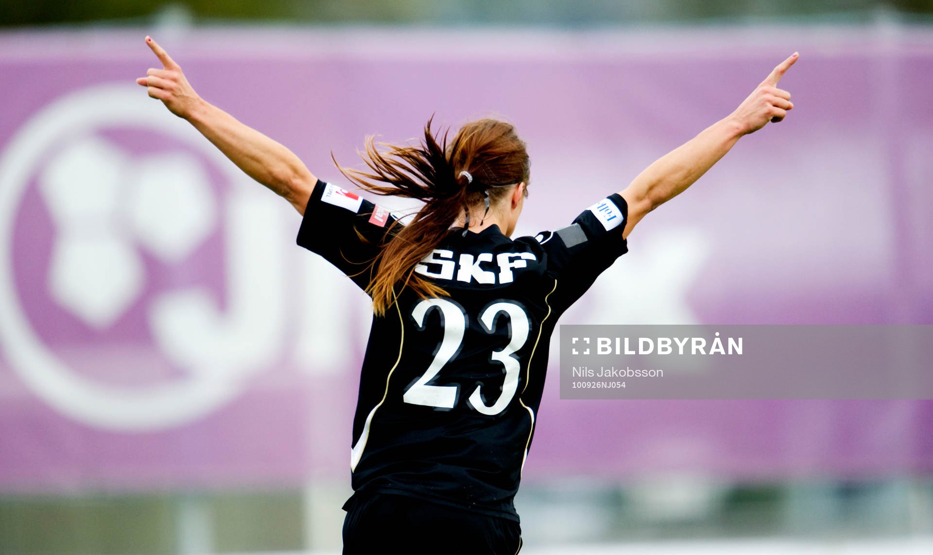  Johanna Almgren, Göteborg jubel.