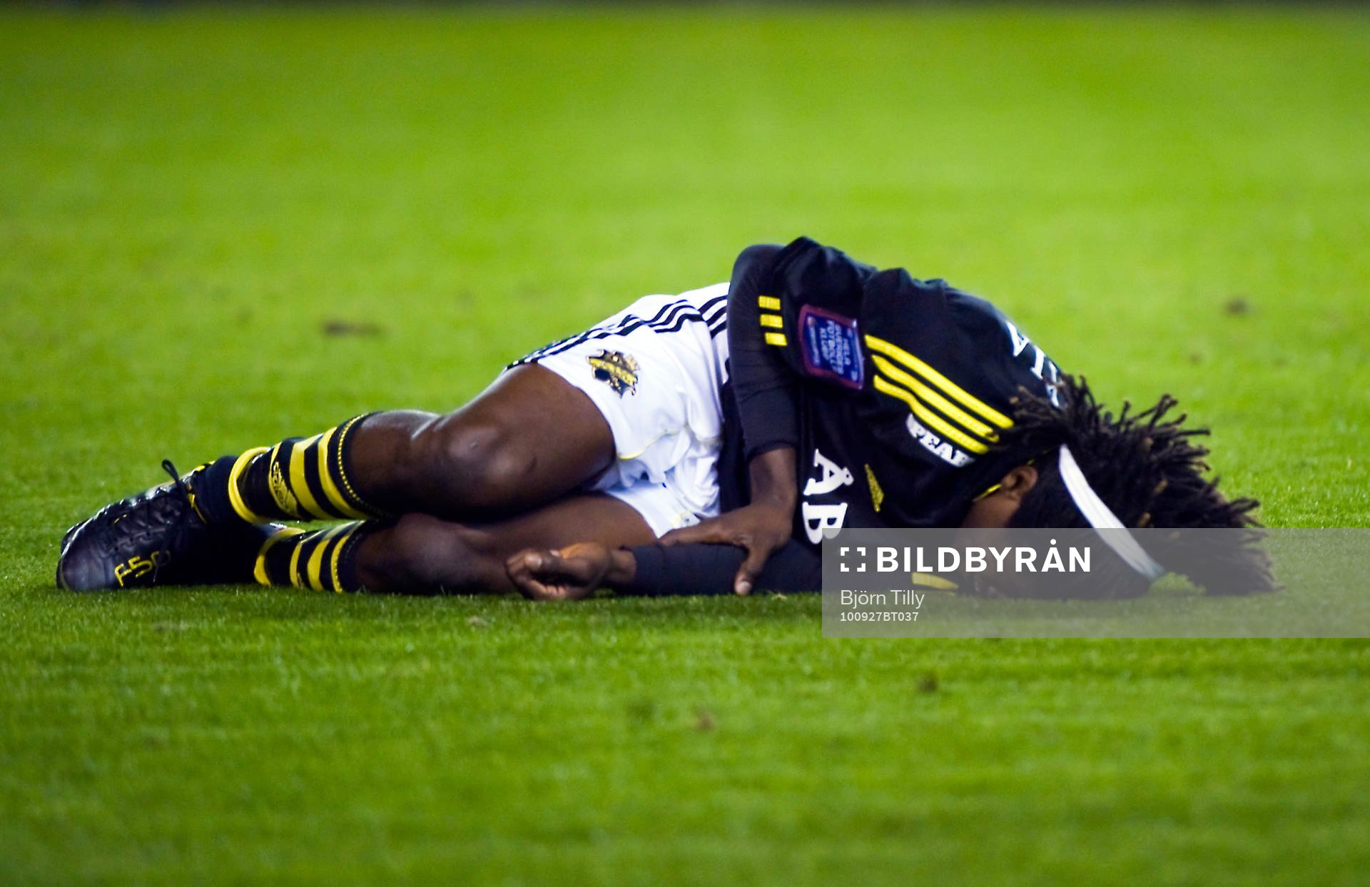Mohamed Bangura, AIK. Skada, smärta