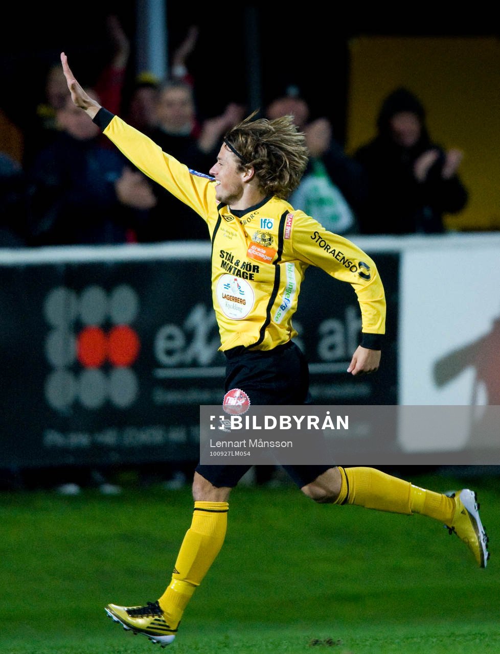 2-0 Peter Gitzelov, Mjällby, jubel