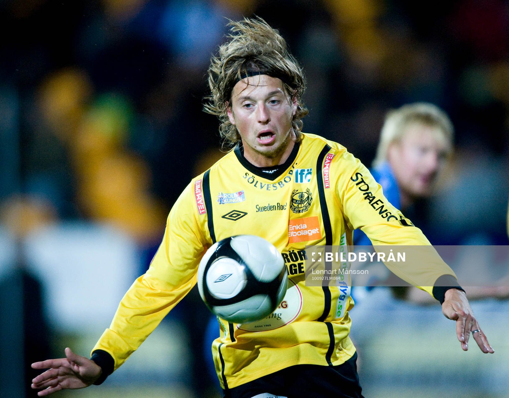 2-målsskytten Peter Gitzelov, Mjällby
