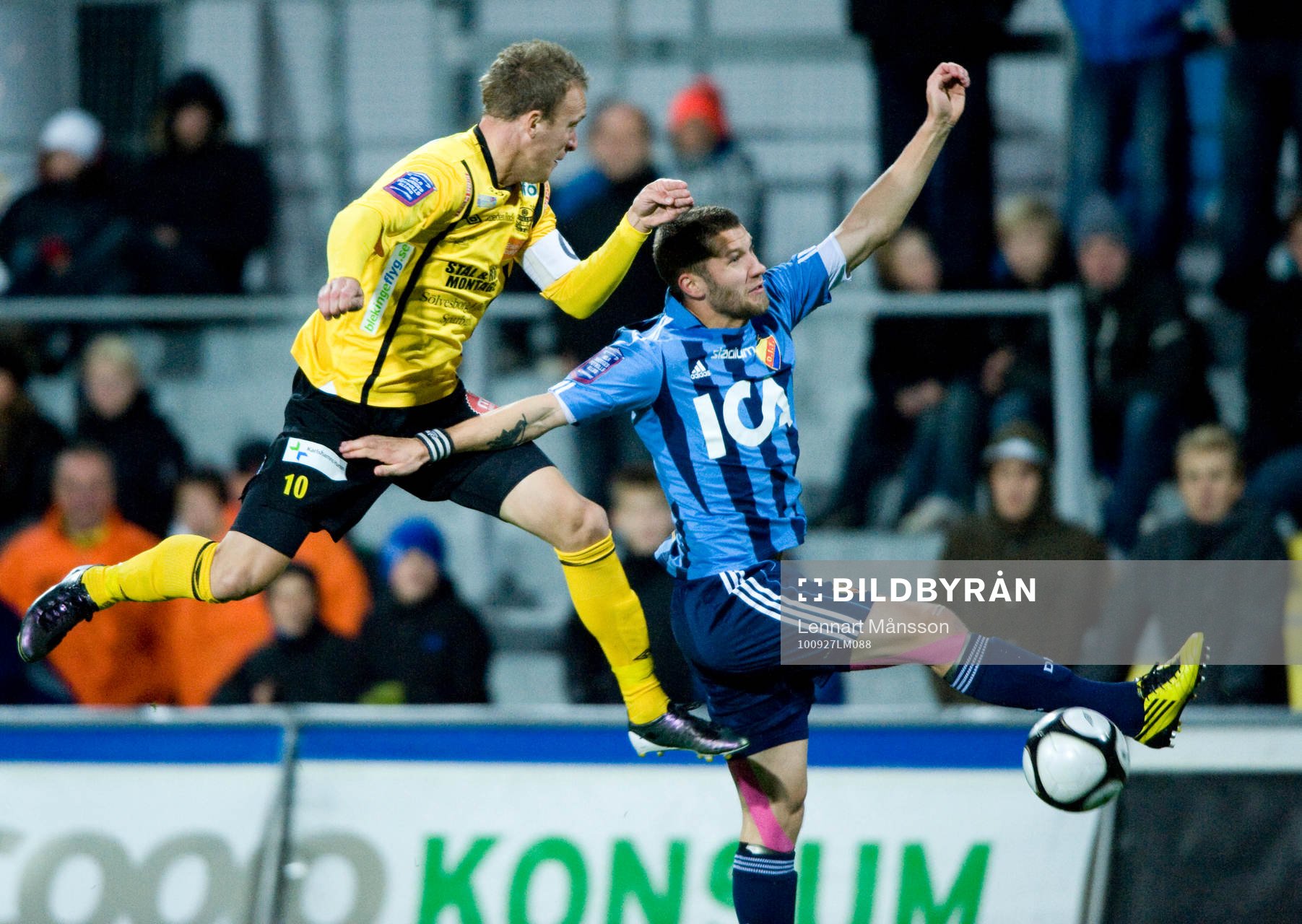 Marcus Ekenberg, Mjällby mot Joona Toivio, Djurgården