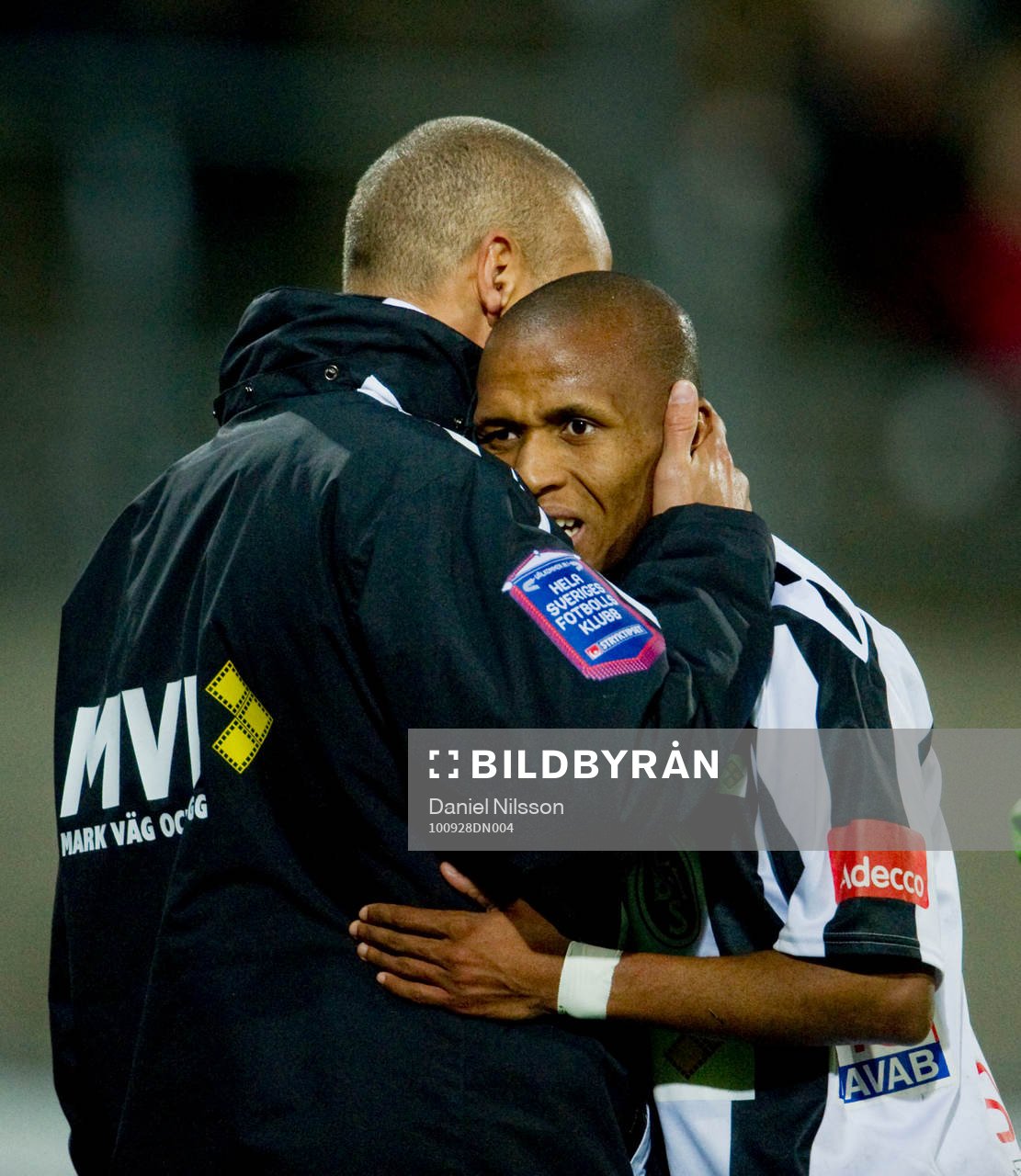 Henrik Larsson, tränare, Landskrona och Amesty Bradley
