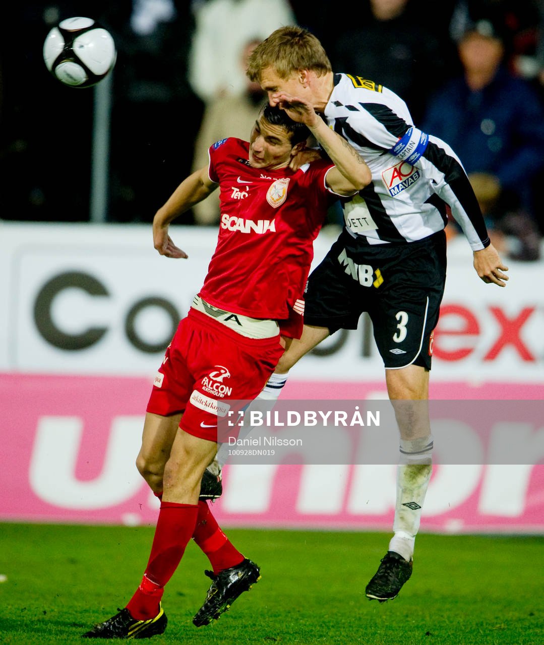  Linus Malmkvist, Landskrona och Mikael Ishak, Assyriska.