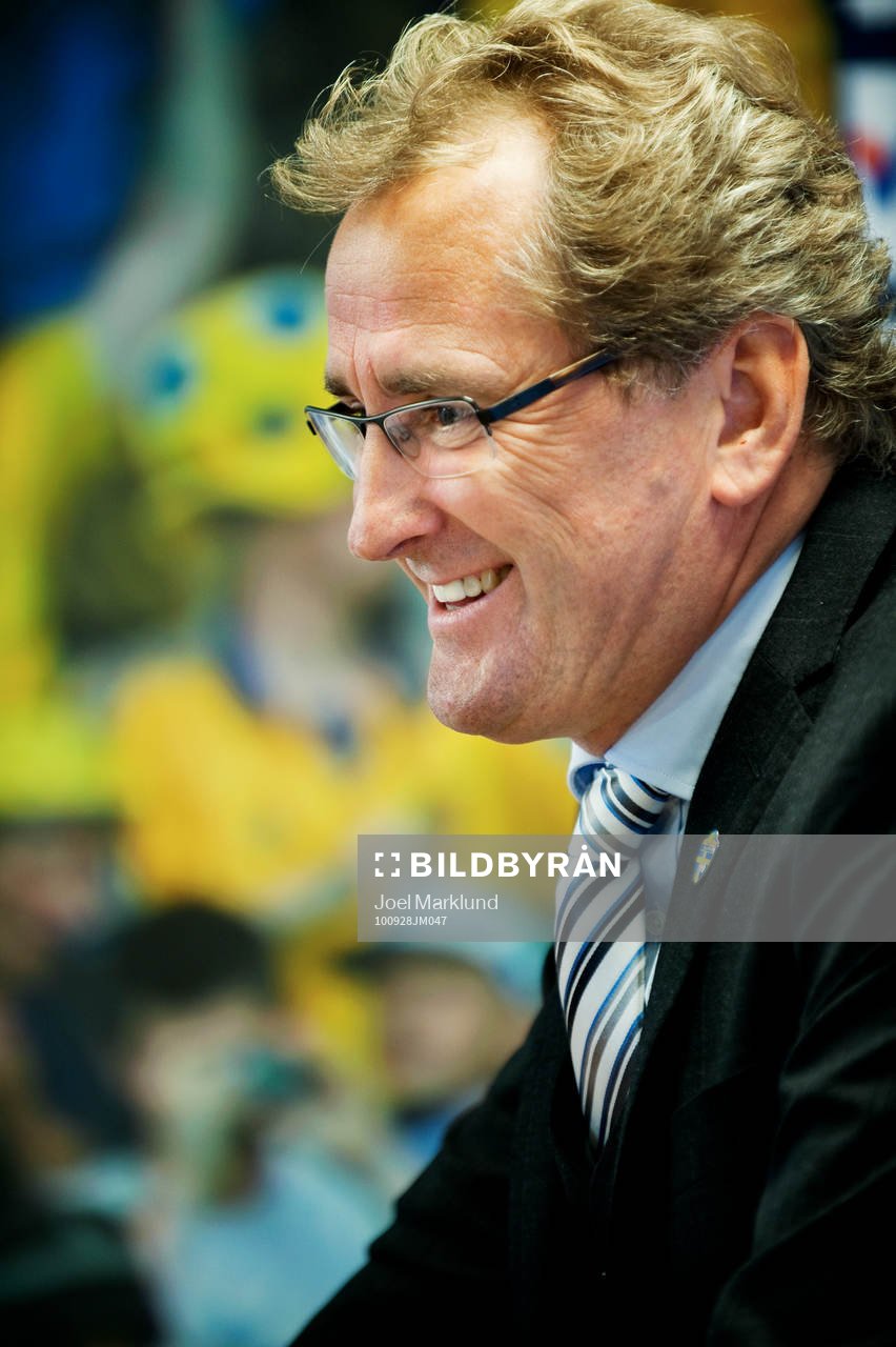Erik Hamrén, förbundskapten Sverige A