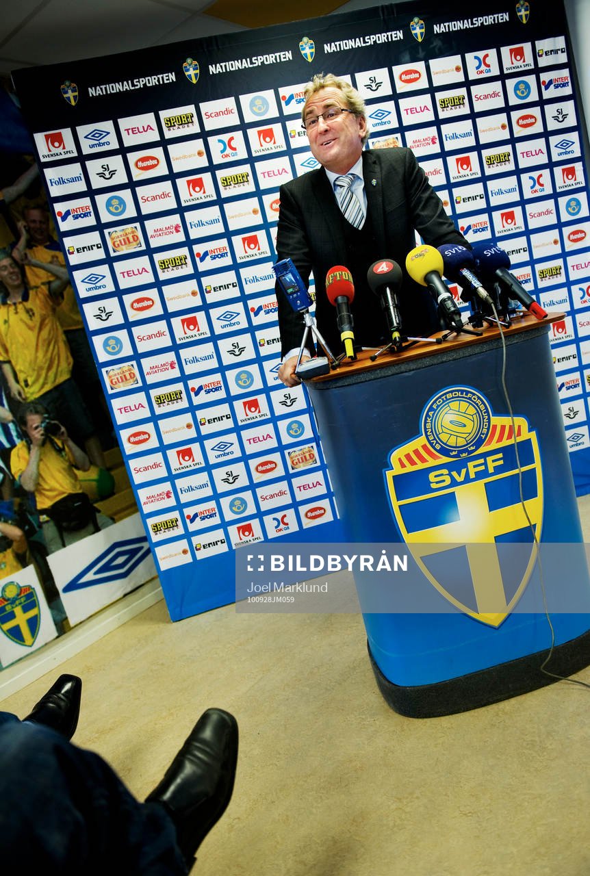 Erik Hamrén, förbundskapten Sverige A
