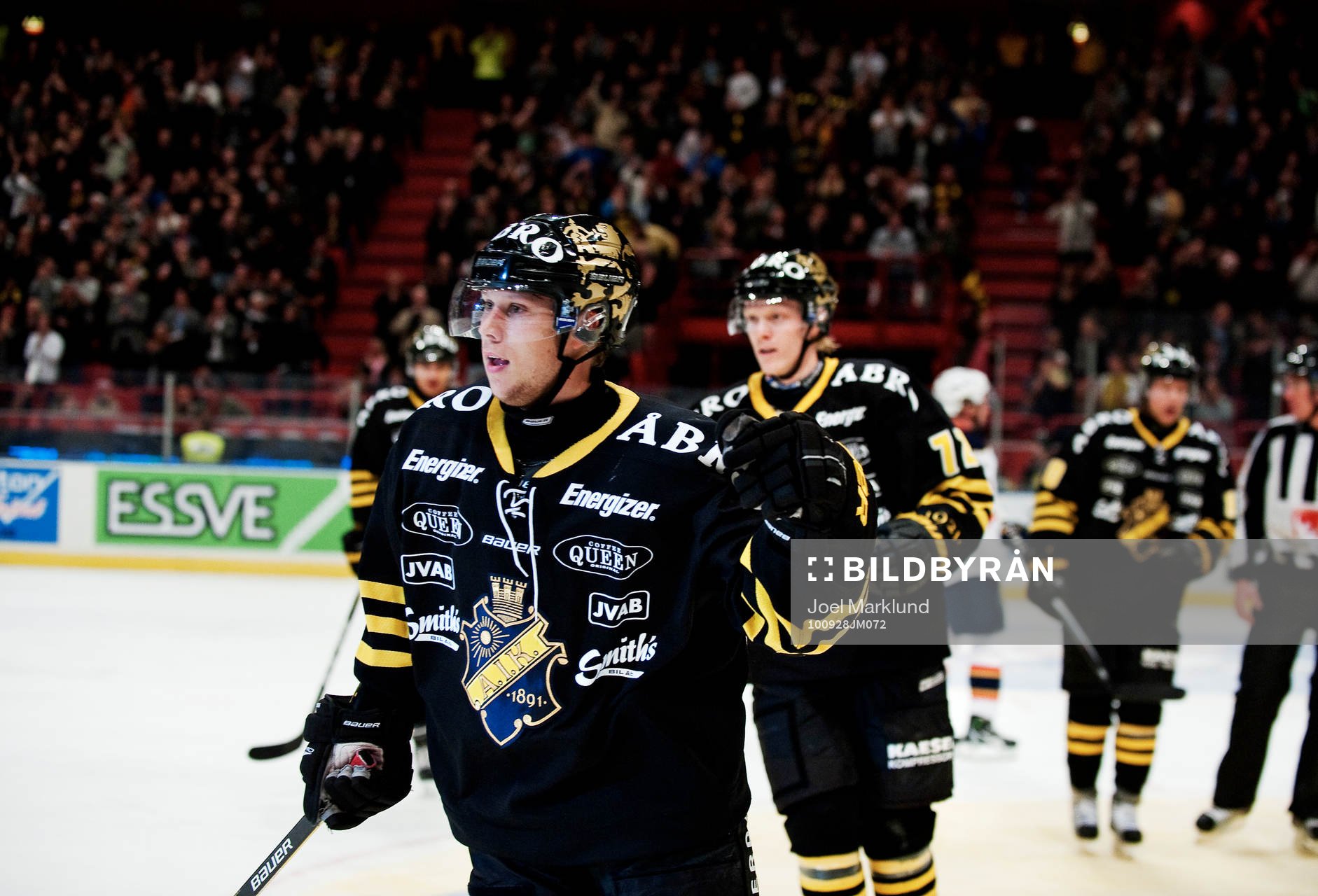 Johan Andersson, AIK, jubel