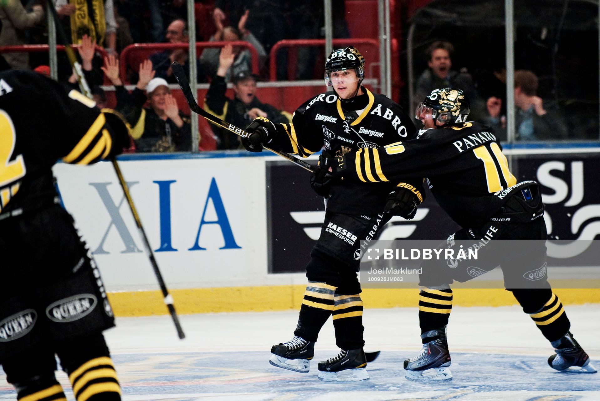 Johan Andersson, AIK, jubel