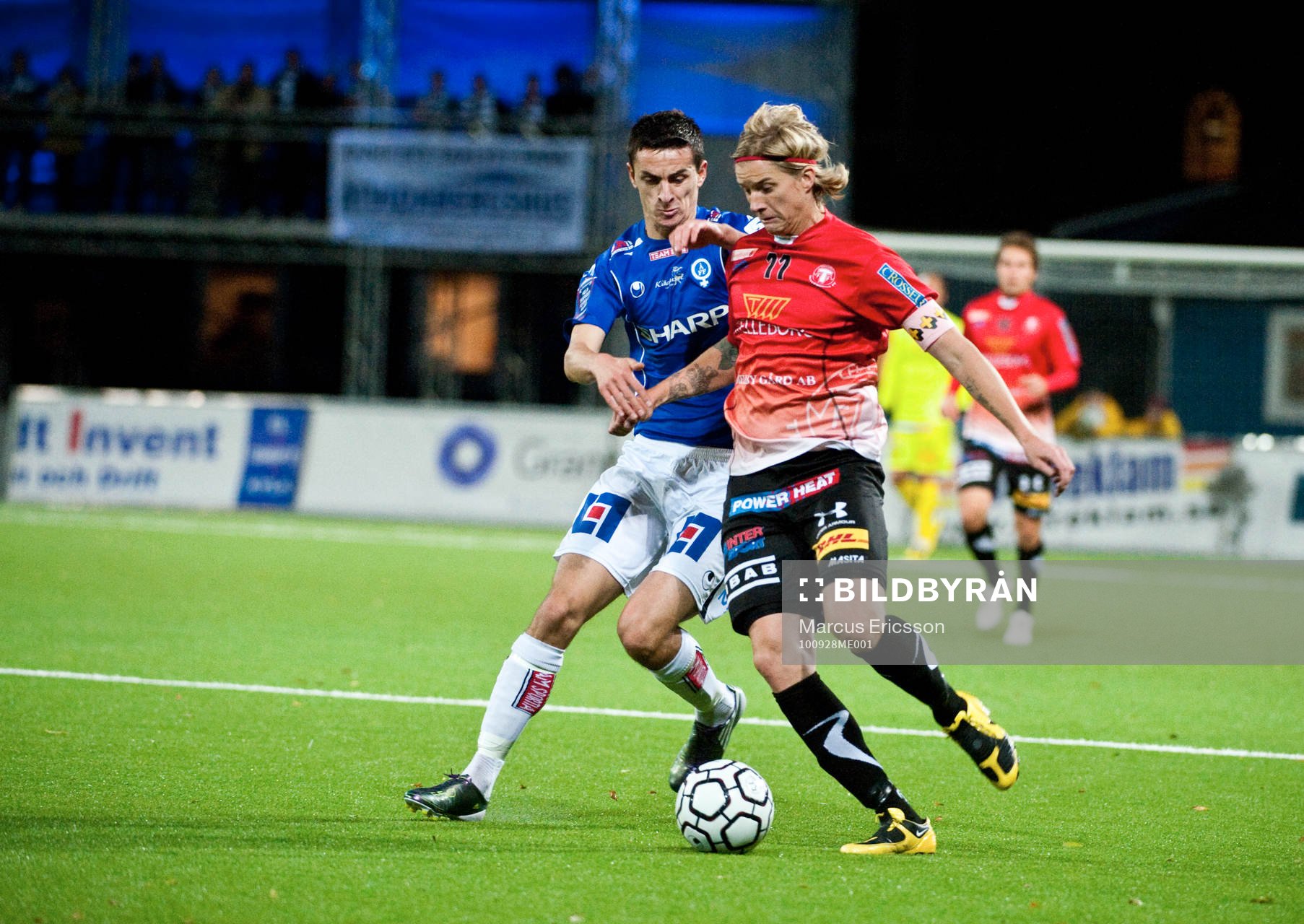 Haris Radetinac, Åtvidaberg och Andreas Drugge, Trelleborg