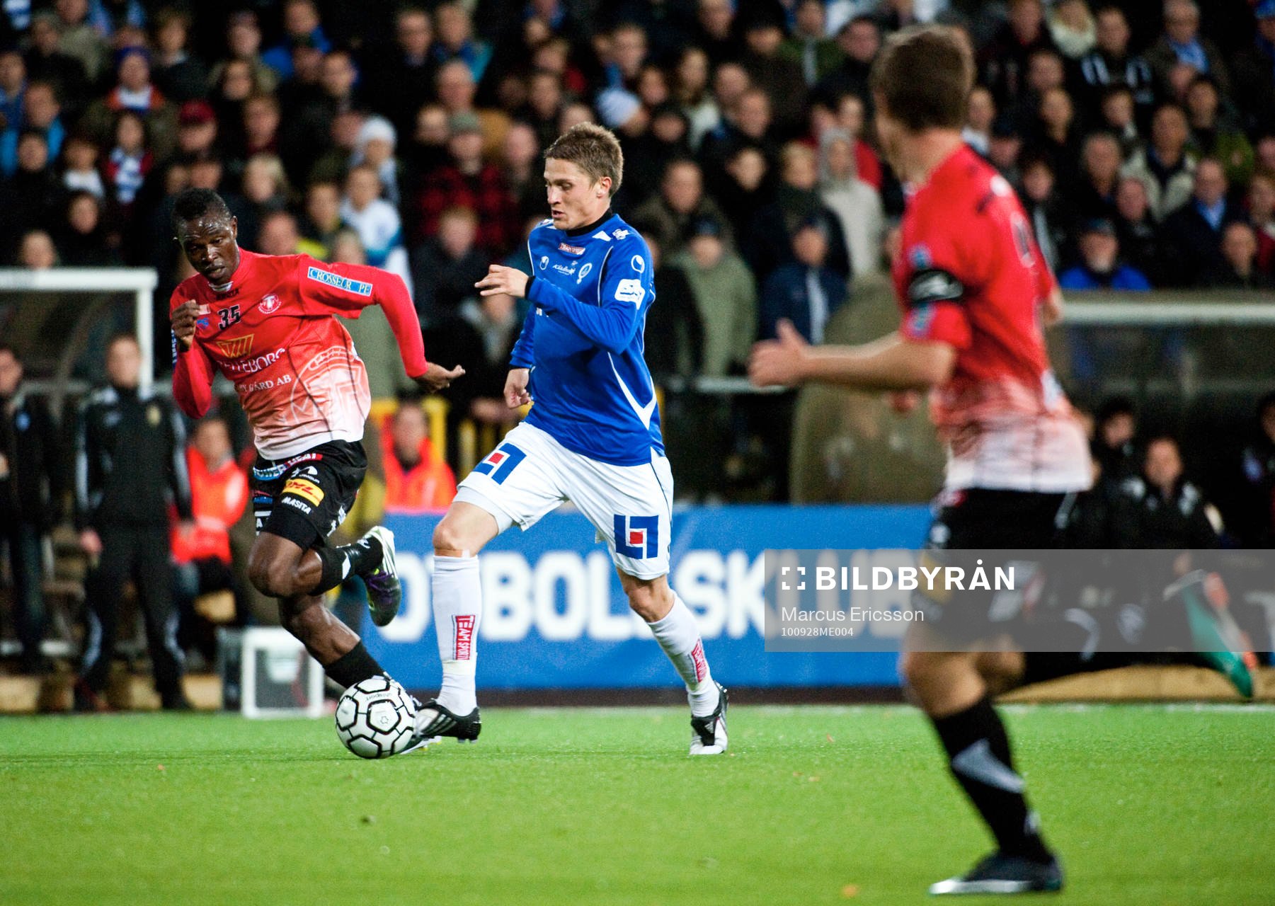 Ibrahim Koroma, Trelleborg och Paulus Roiha, Åtvidaberg