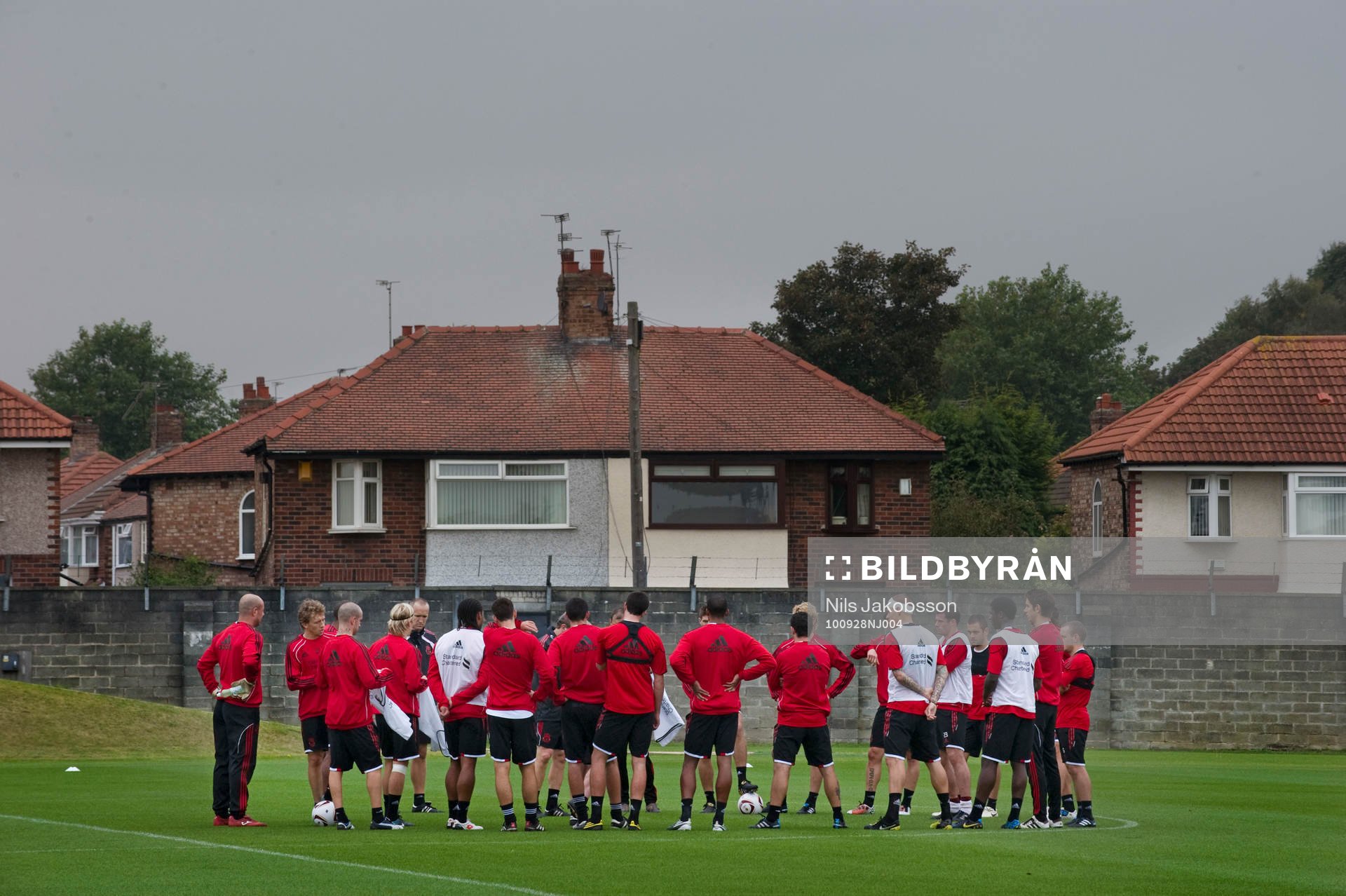 Liverpool tränar på anläggningen Melwood