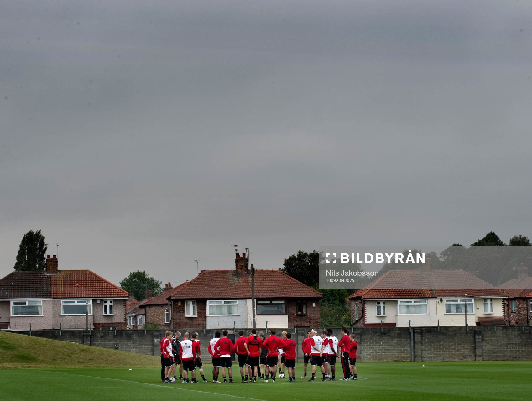 Liverpool tränar på anläggningen Melwood