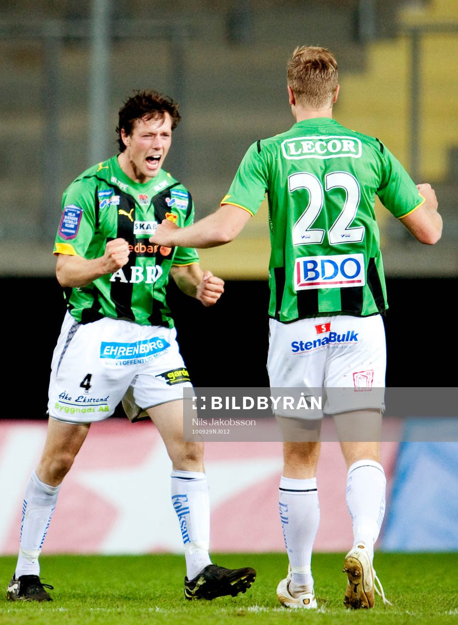 Hallgrimur Jonasson, Björn Andersson, GAIS jubel
