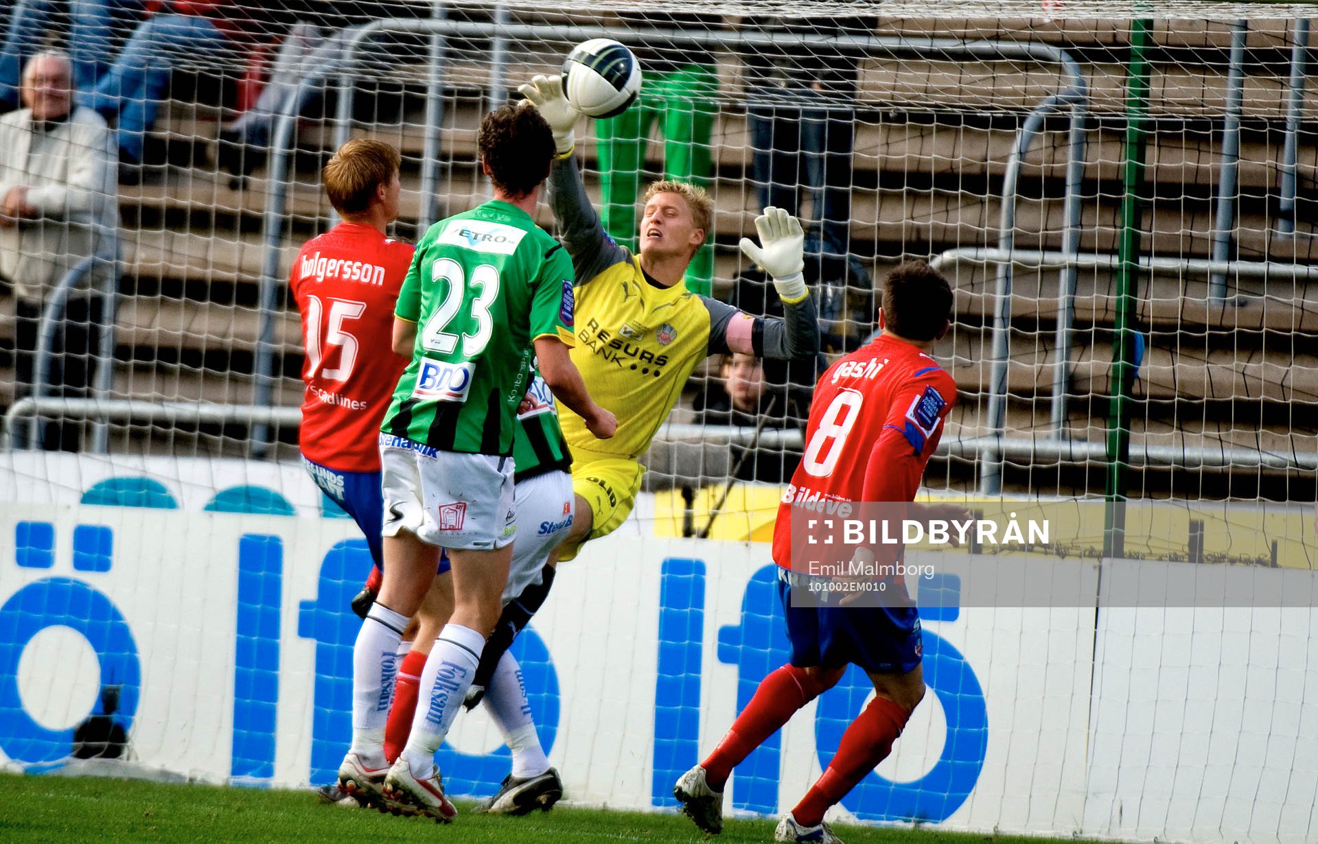 Pär Hansson, Helsingborg. Målvakt