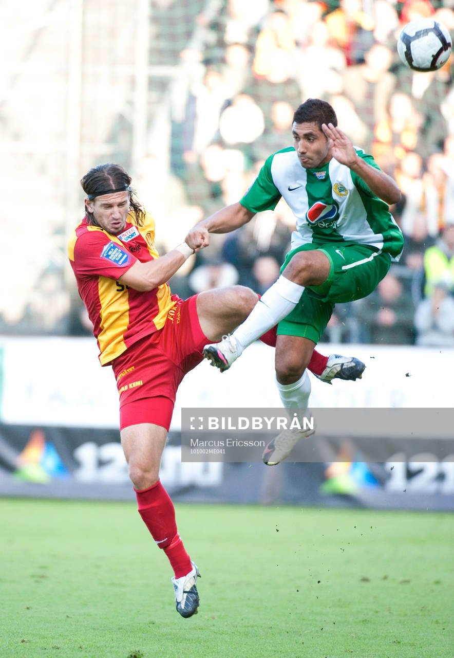 Haris Skenderovic, Syrianska och Sebastian Castro-Tello,