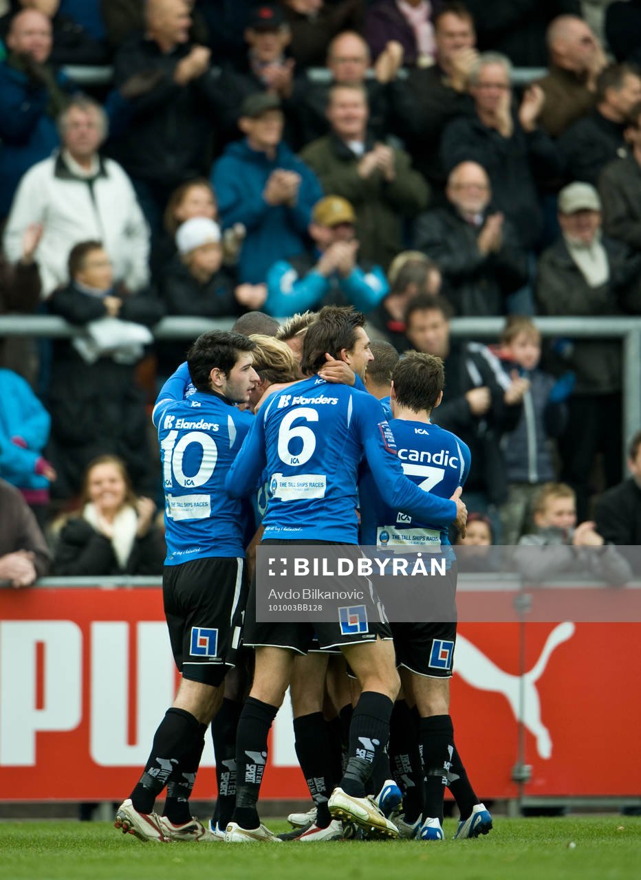 Jonas Gudni Seavaersson, Halmstad, jubel