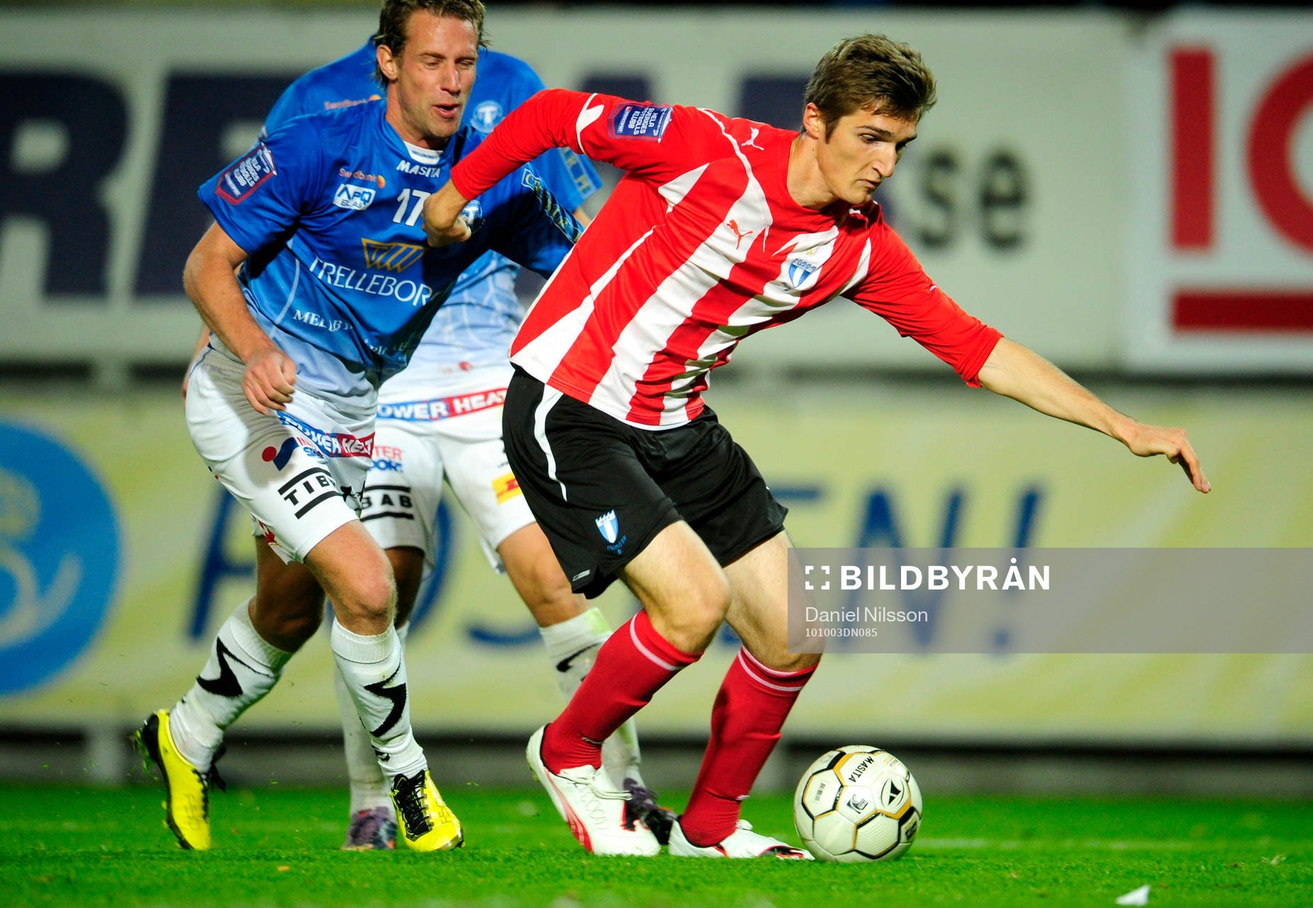 Dardan Rexhepi, Malmö och Thommie Persson, Trelleborg