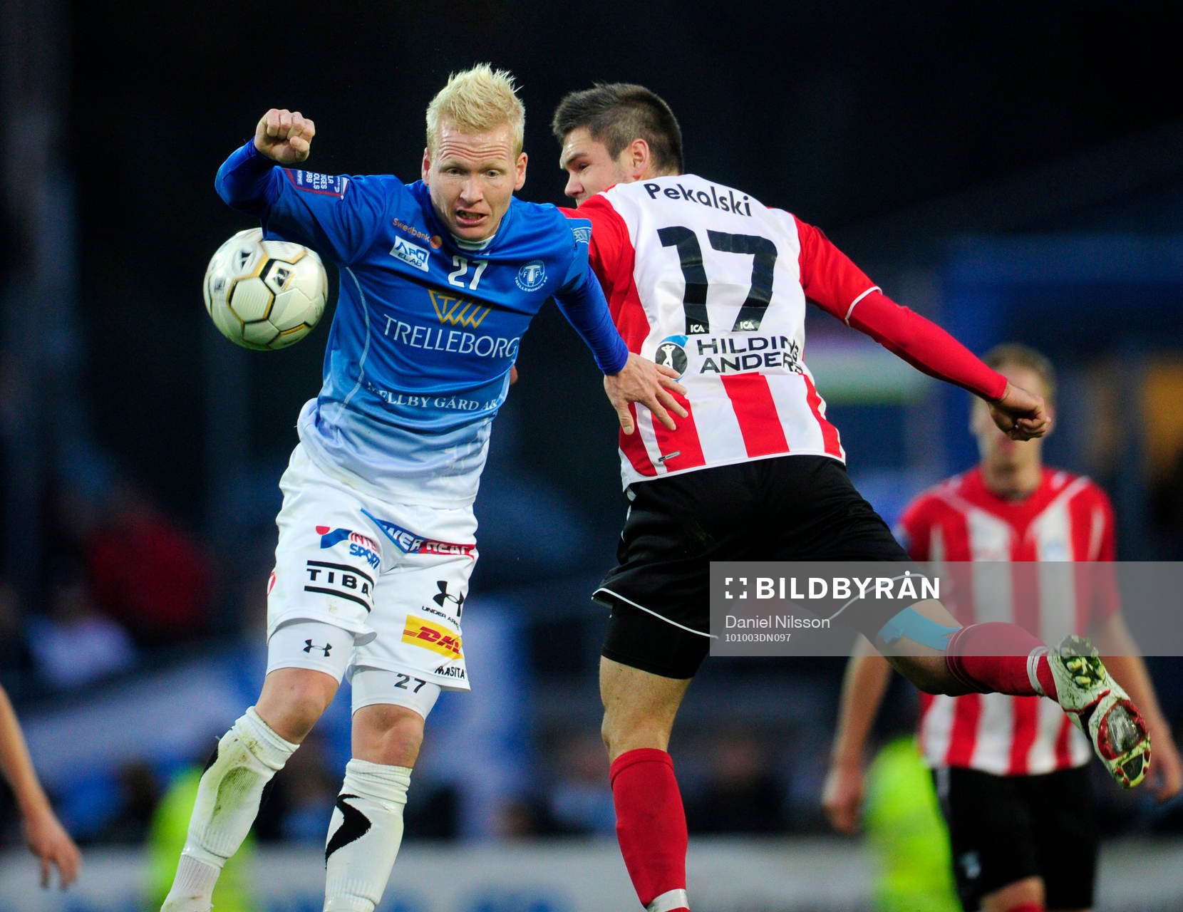 Mattias Adelstam, Trelleborg och Ivo Pekalski, Malmö