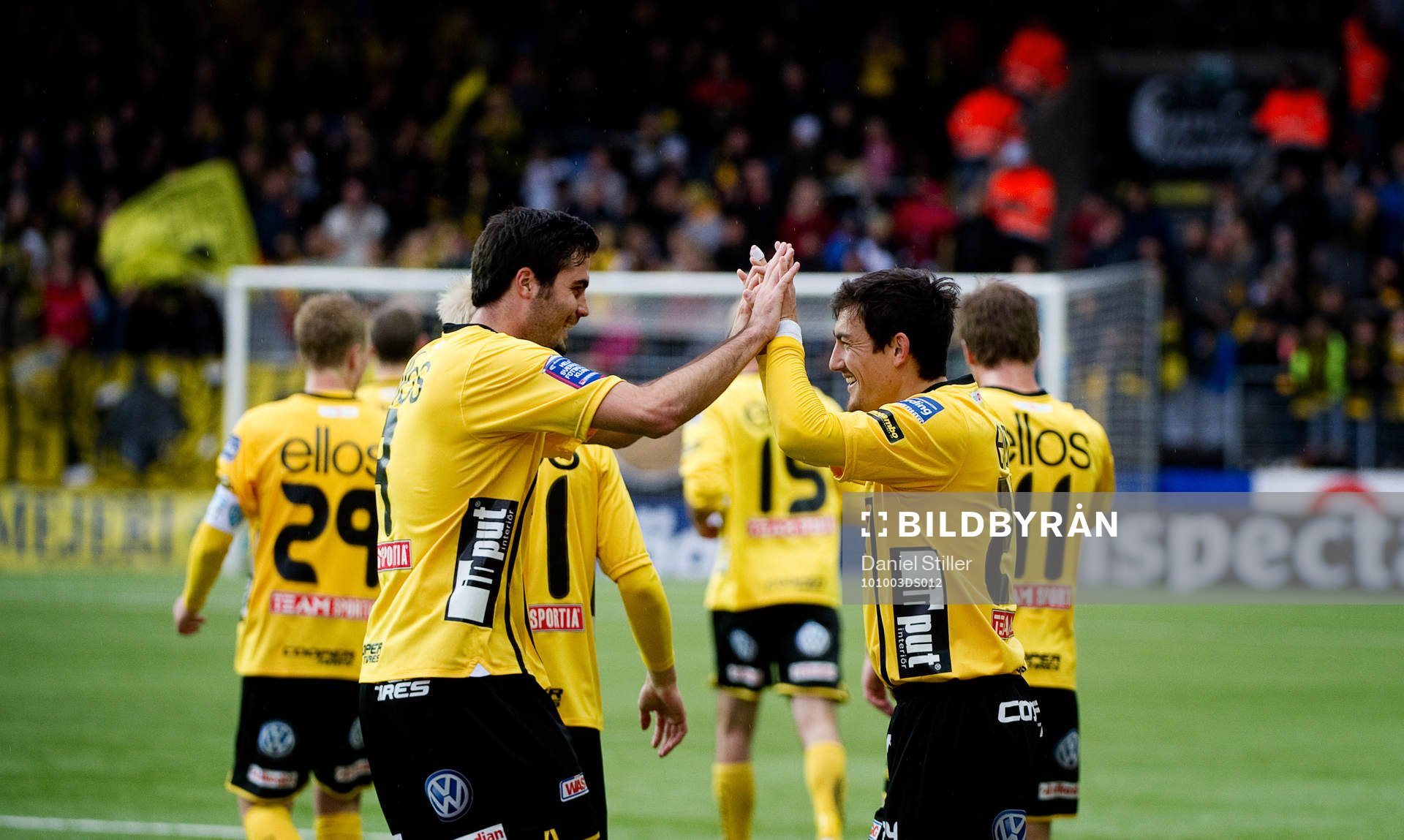 Jubel Elfsborg och Denni Avdic