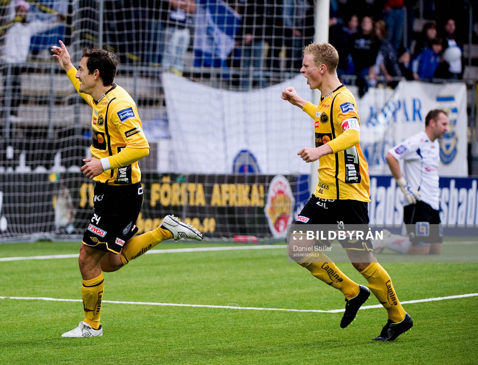Stefan Ishizaki, Elfsborg, gör mål, Oscar Hiljemark jubel
