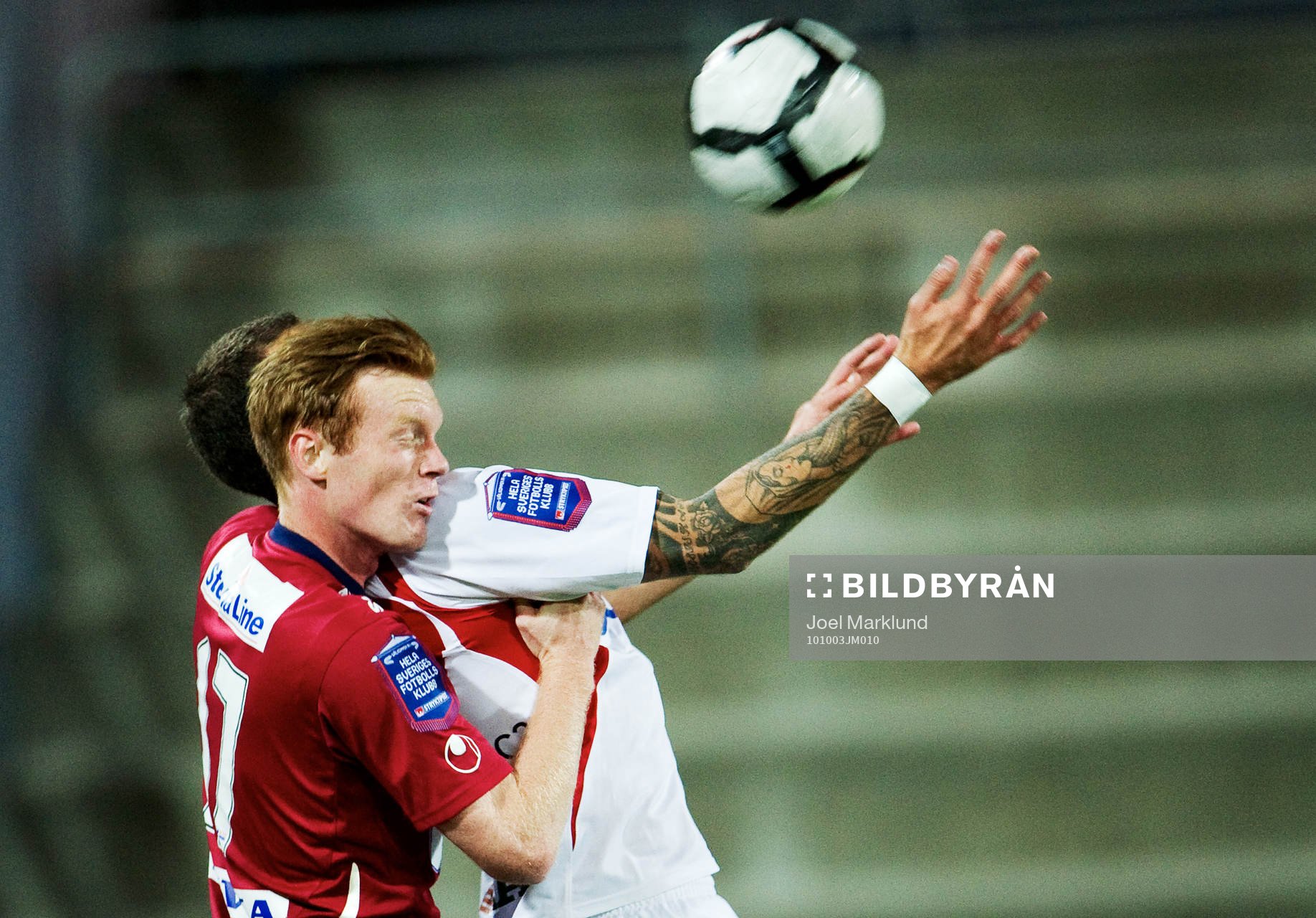 Robin Jonsson, Örgryte, stoppar Andreas Haddad, Assyriska
