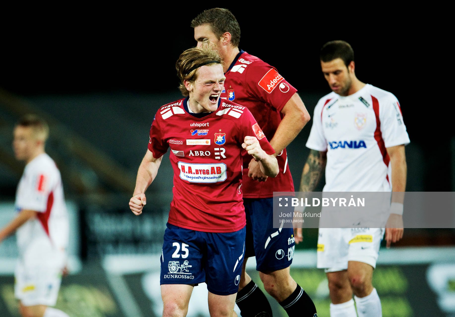 Nicolas Sandberg, Örgryte,  jubel