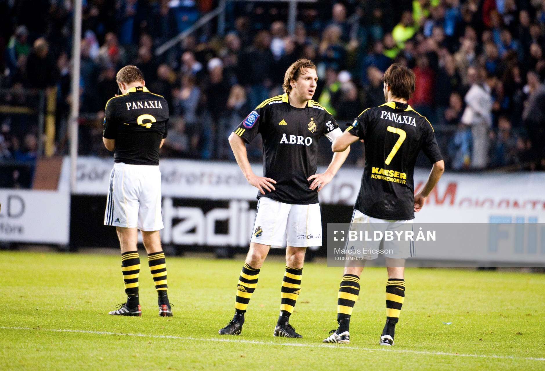 Depp i AIK, Nils-Eric Johansson i mitten