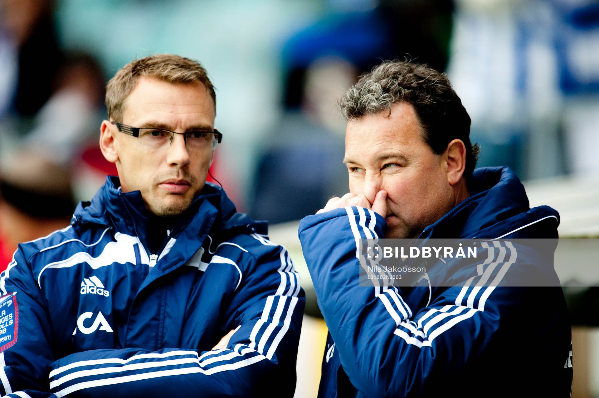 Jonas Olsson, Stefan Rehn, tränare IFK Göteborg